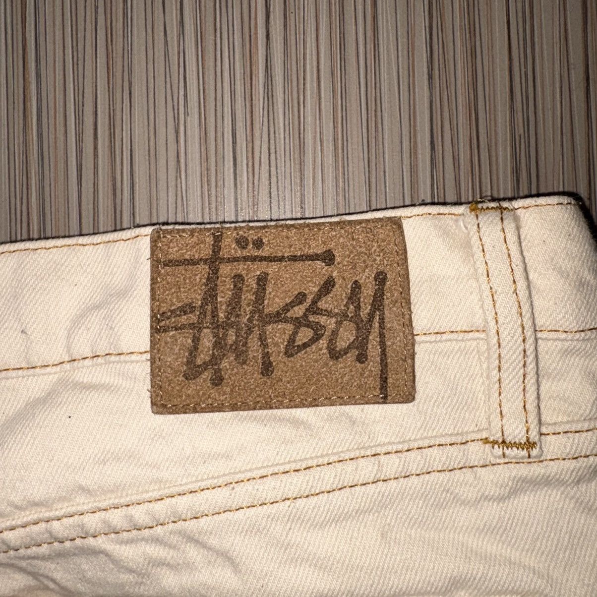 Stussy × Vintage *BAGGY* STUSSY “BIG OL” JEANS SIZE 38 Size US 38 / EU 54 - 4 Thumbnail