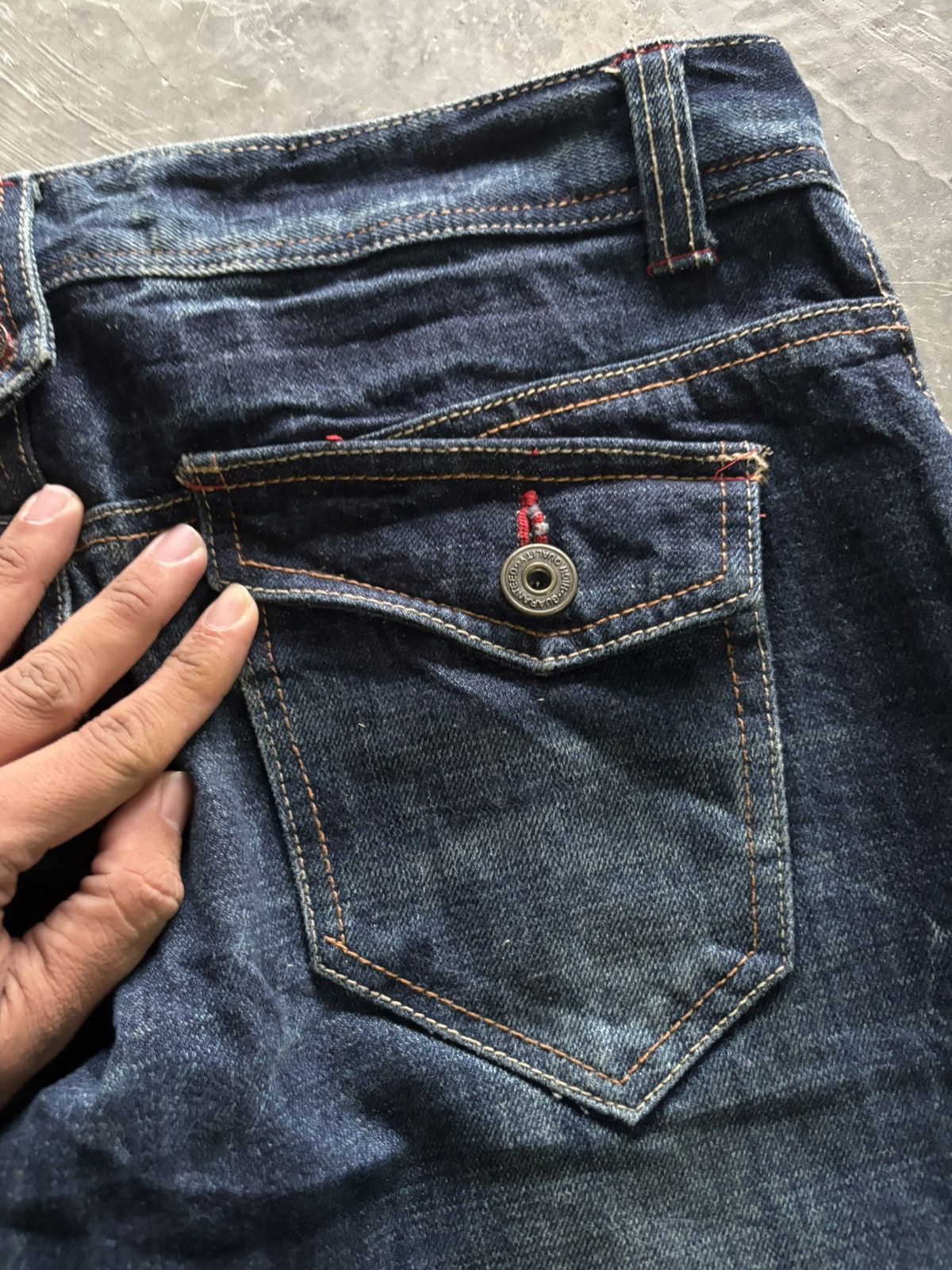 20471120 × Hysteric Glamour × Japanese Brand japanese dope design with sick faded wash punk grunge gothic Size US 35 - 15 Thumbnail