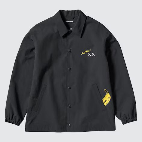 Uniqlo Uniqlo X KAWS + Warhol Coach Jacket Size US XL / EU 56 / 4 - 1 Thumbnail
