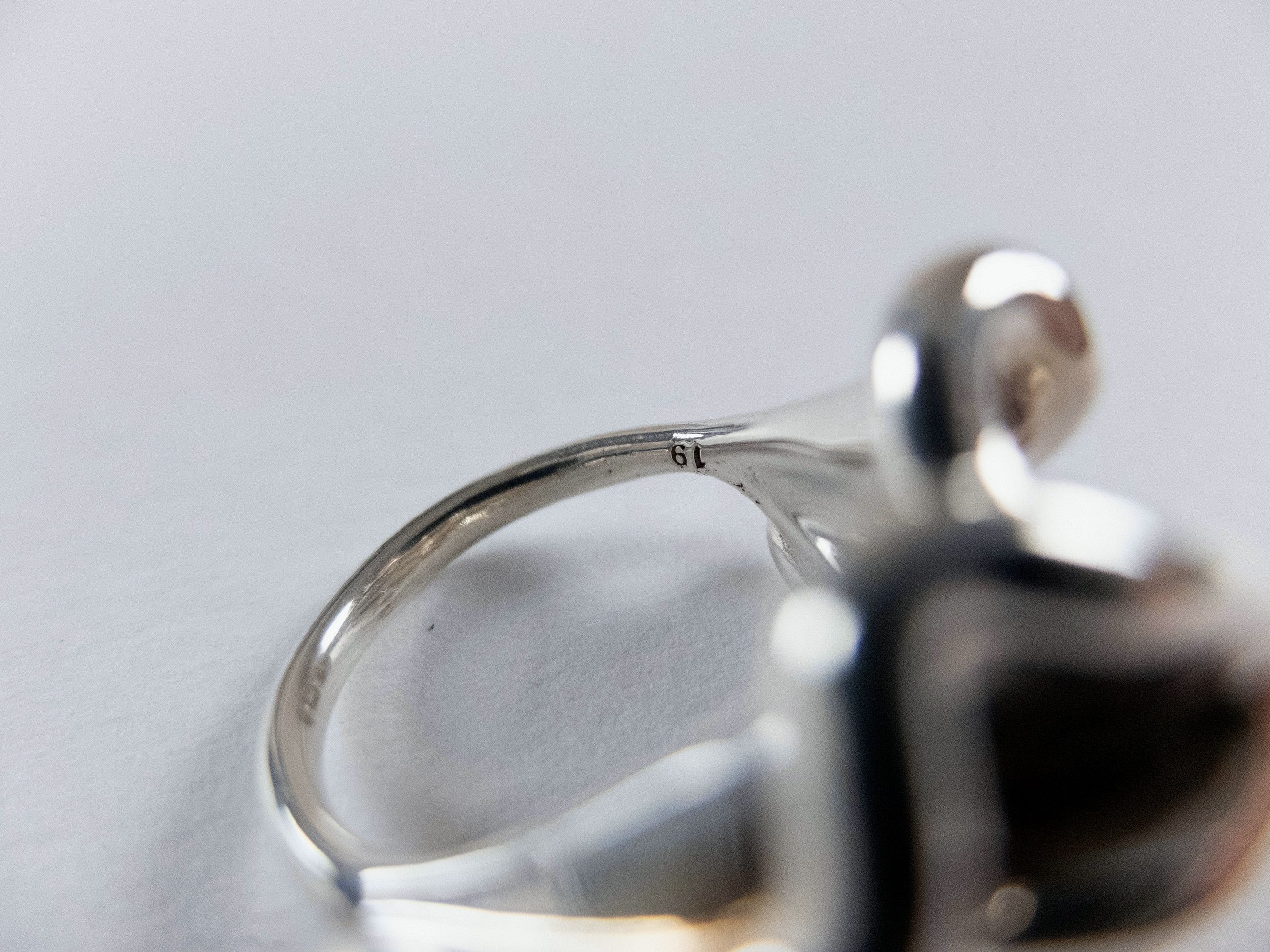 Bottega Veneta BOTTEGA VENETA Whirl Sterling silver abstract ring Size 9 19 Size ONE SIZE - 8 Thumbnail
