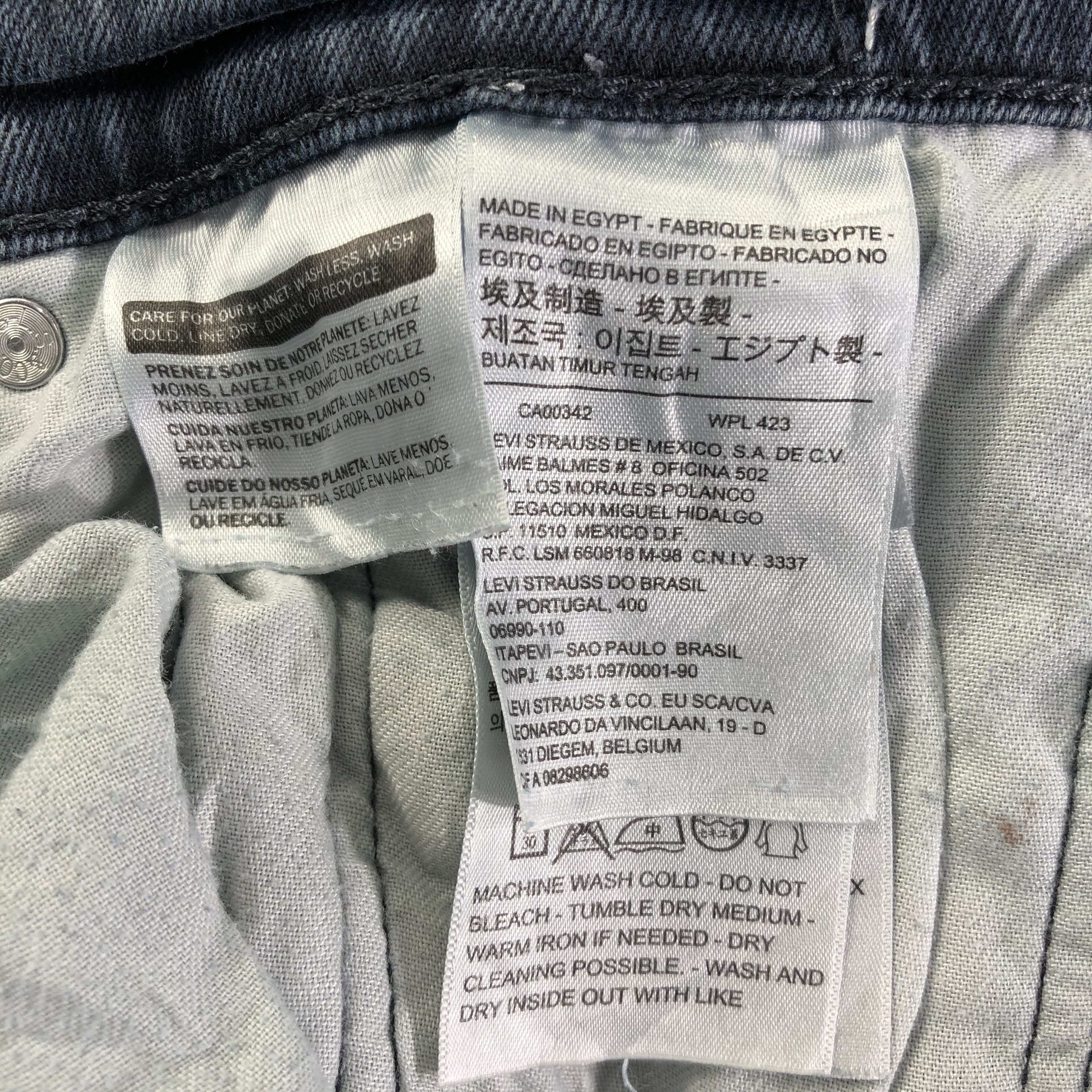 Levi's Vintage Levis 511 Jeans-J4349 Size US 36 / EU 52 - 10 Thumbnail