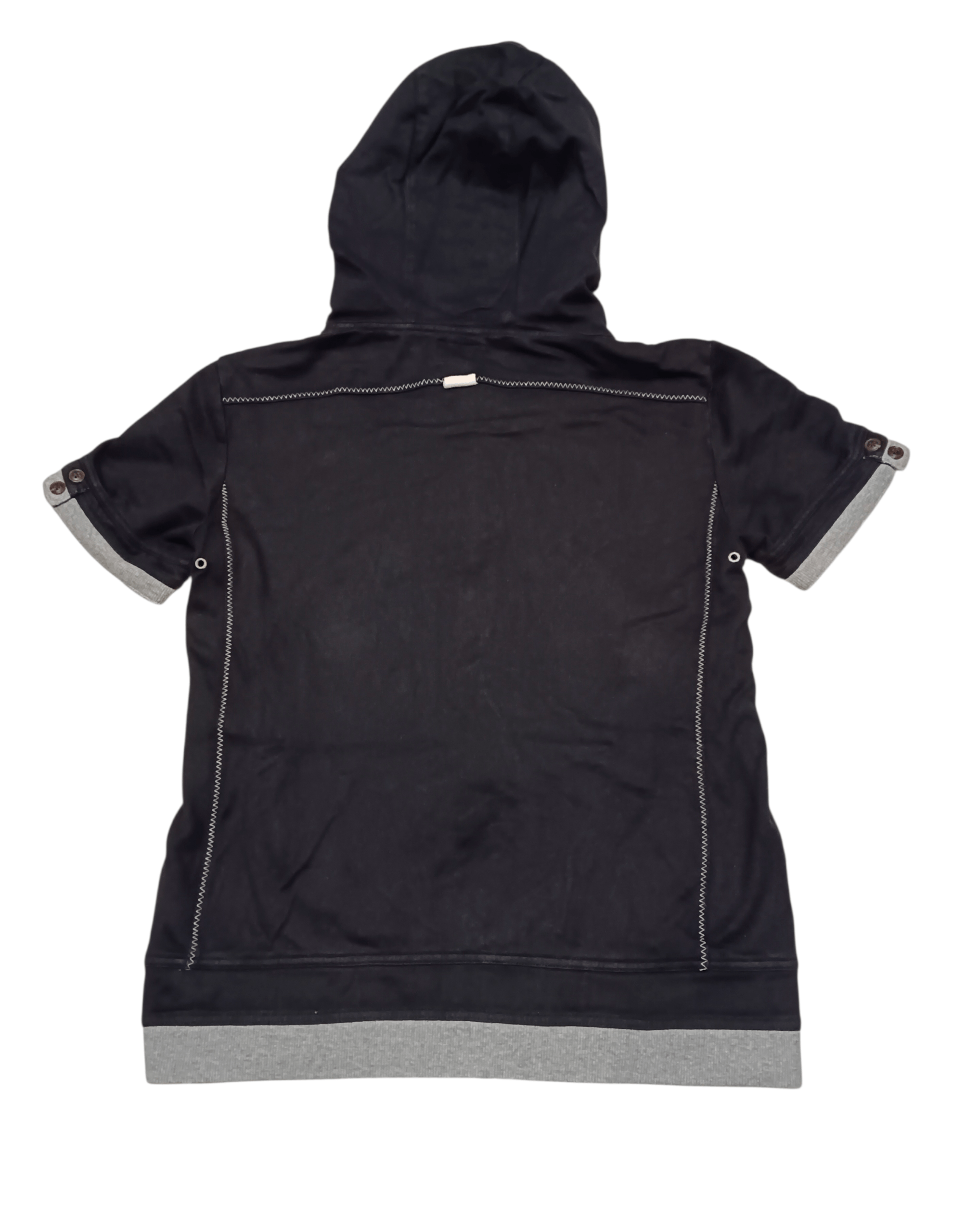 PPFM PPFM Zipper Short Sleeve Hoodie Size US S / EU 44-46 / 1 - 6 Thumbnail