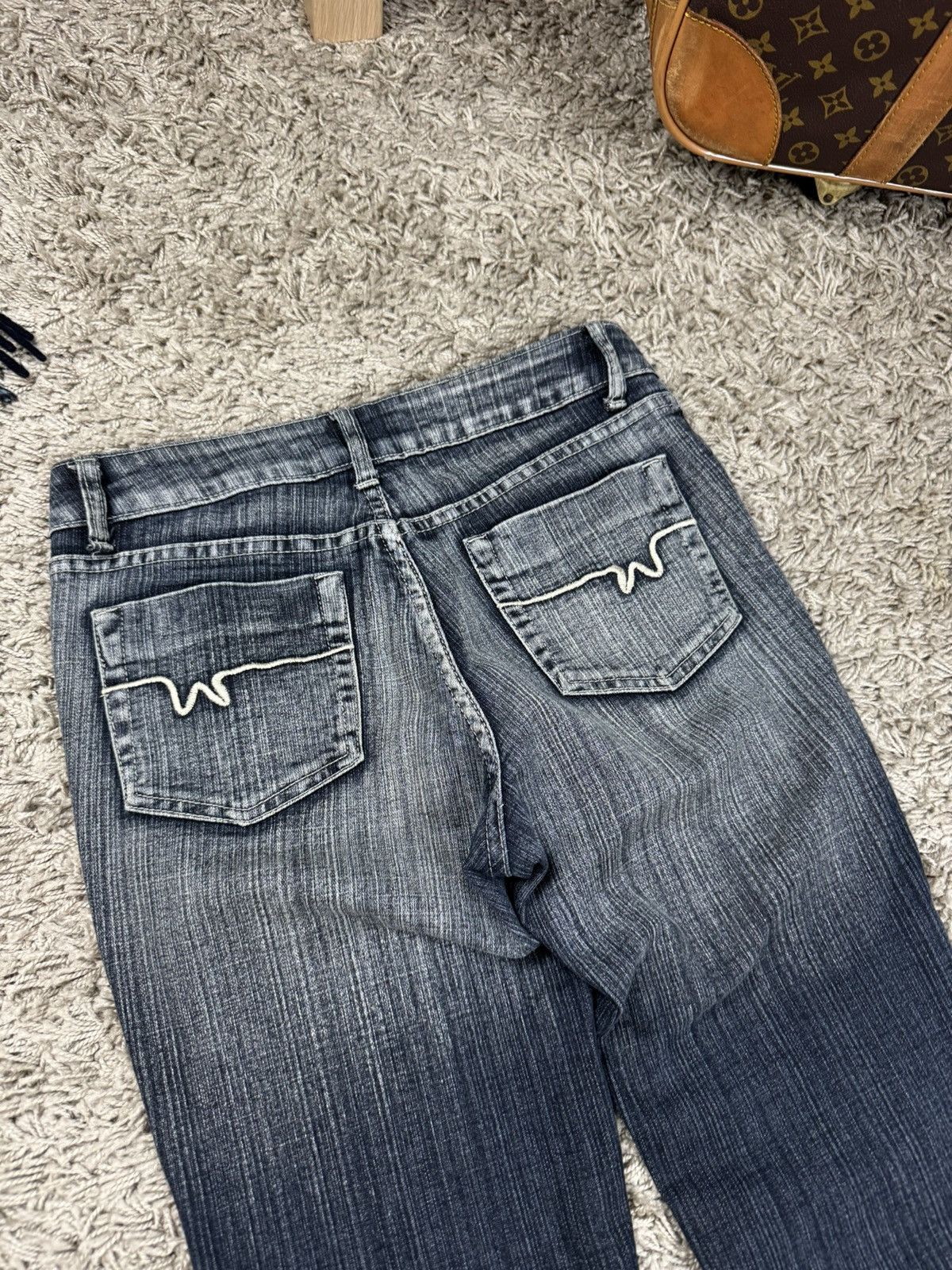 Vintage Vintage jeans swag y2k style original streetwear skate item Size 31" - 2 Thumbnail
