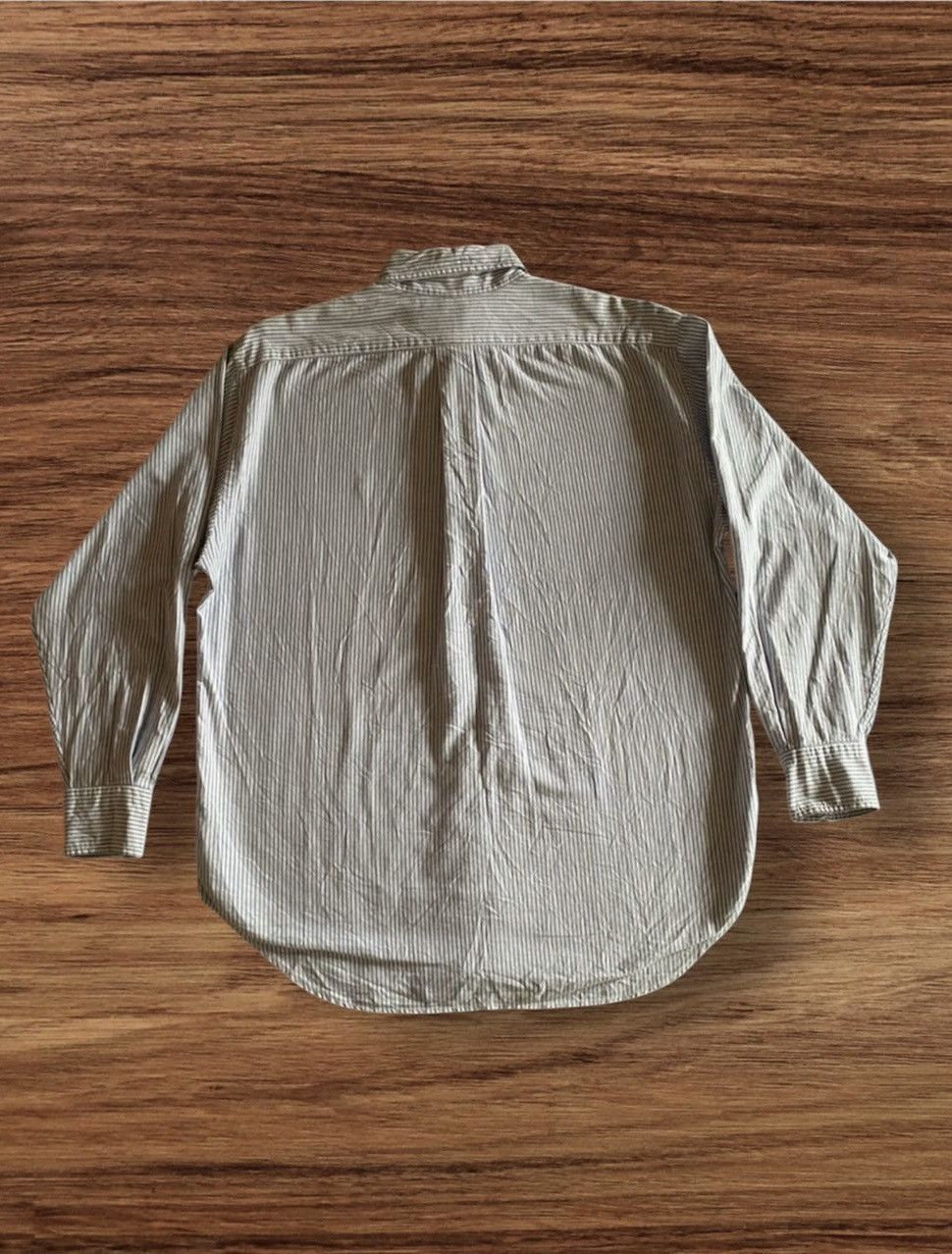 Polo Ralph Lauren Vintage Ralph Lauren Striped Button up Long Sleeve Flannel Size US M / EU 48-50 / 2 - 2 Thumbnail