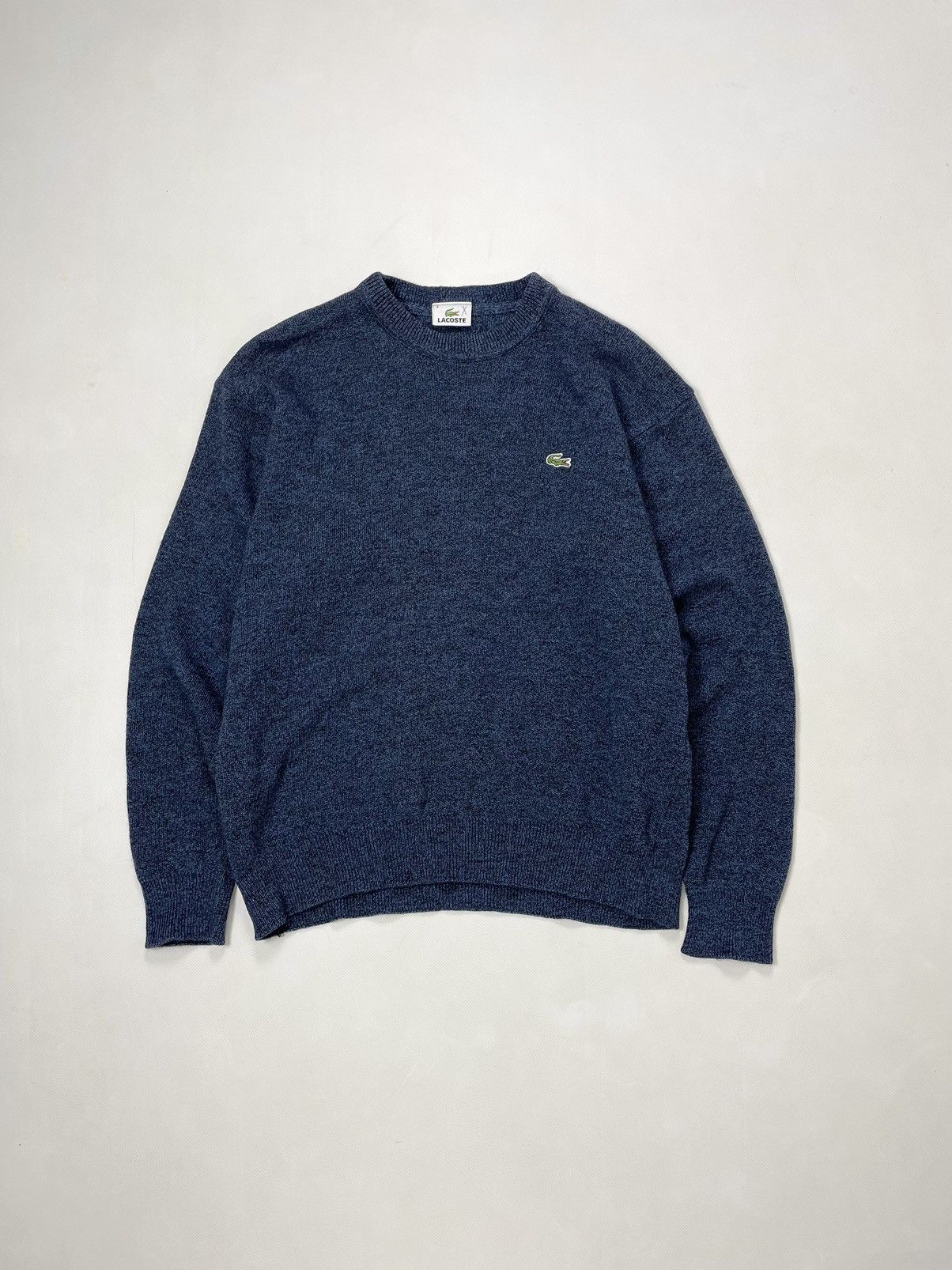 Lacoste Lacoste 🐊 Vintage blue knitted wool sweater Size US S / EU 44-46 / 1 - 1 Thumbnail