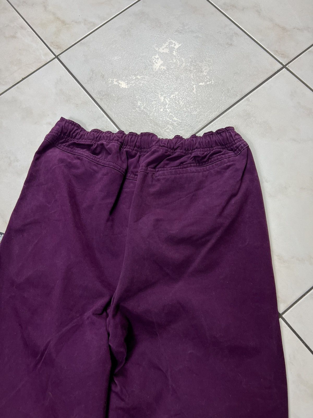 Stussy Stussy elastic stuff baggy brushed beach pant trousers lean Size US 32 / EU 48 - 11 Thumbnail