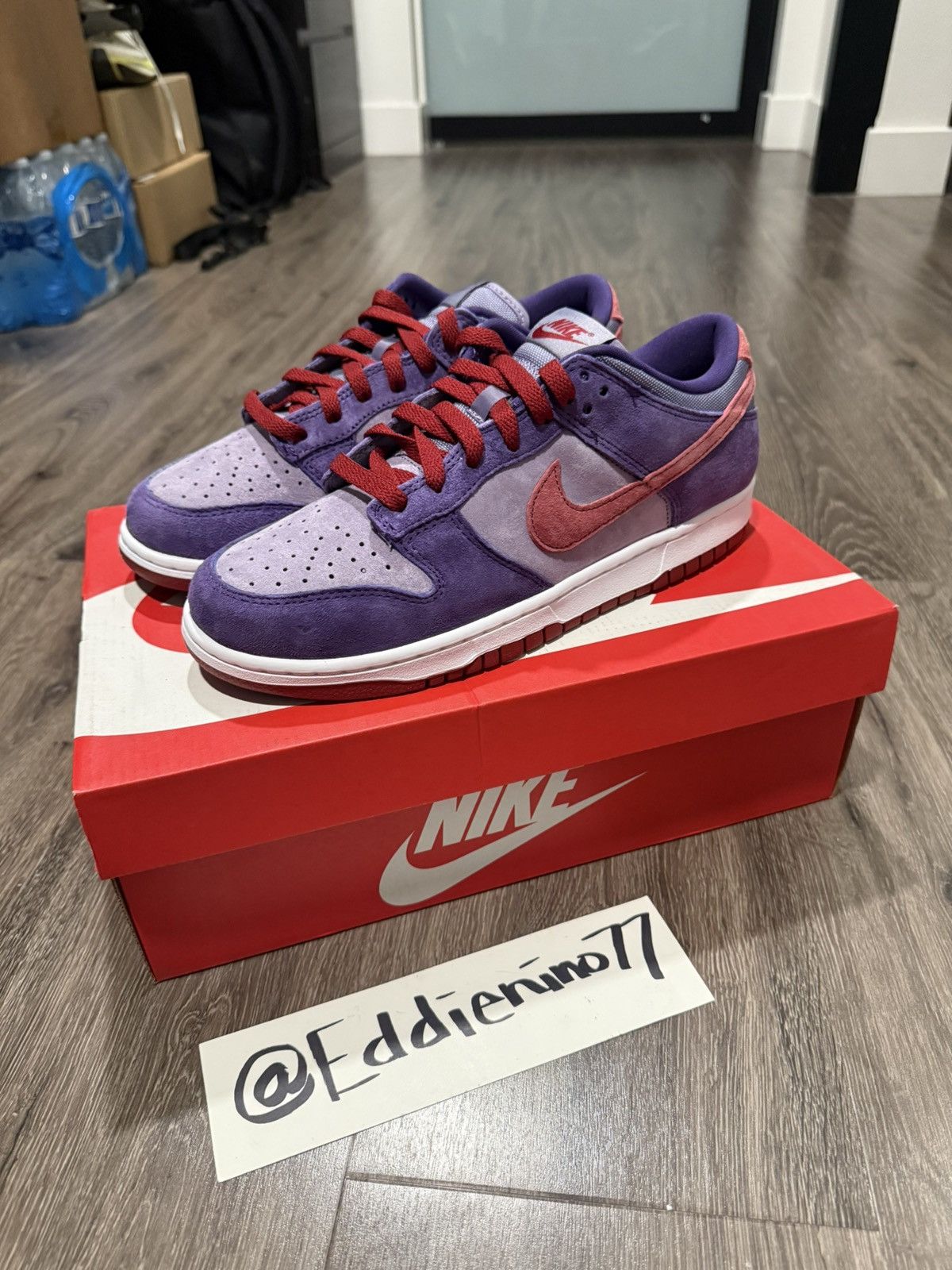 Nike Nike Dunk Low Plum (Ugly Duckling Pack) Size US 8.5 / EU 41-42 - 4 Thumbnail