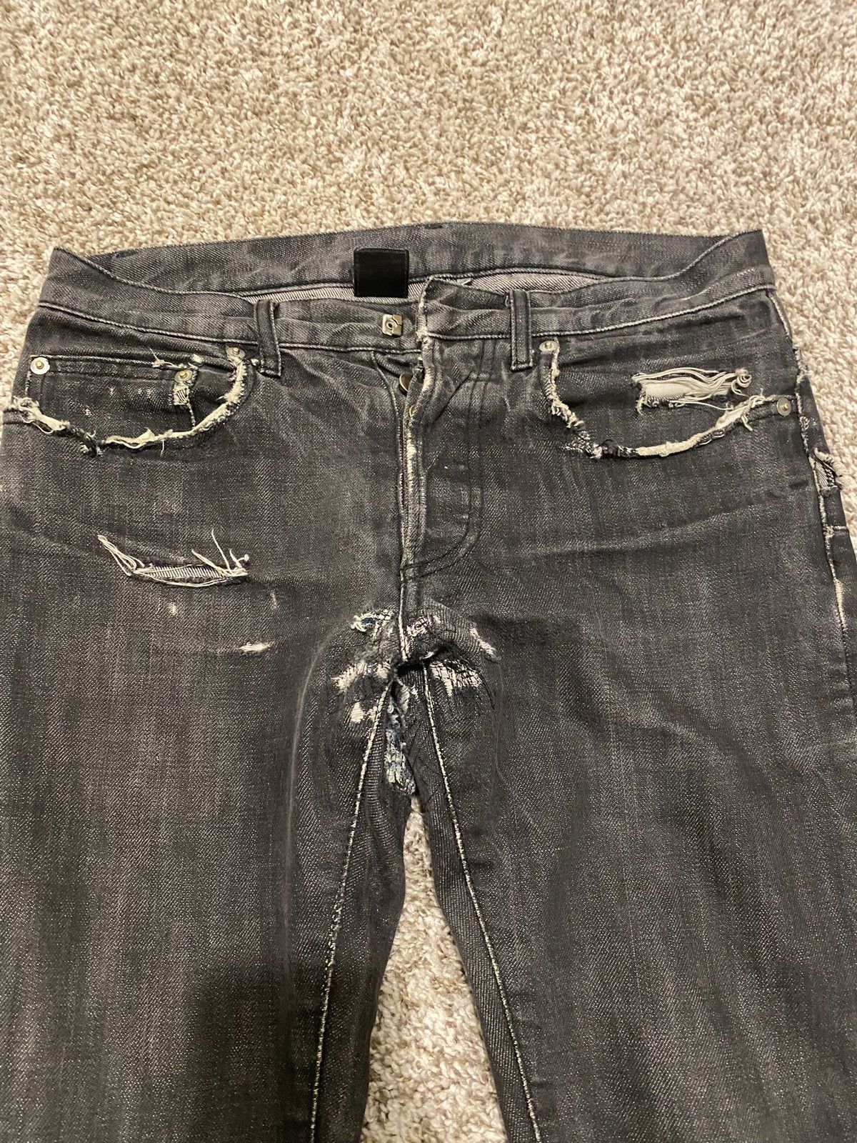 Dior Dior Homme Distressed Denim Size US 28 / EU 44 - 3 Thumbnail
