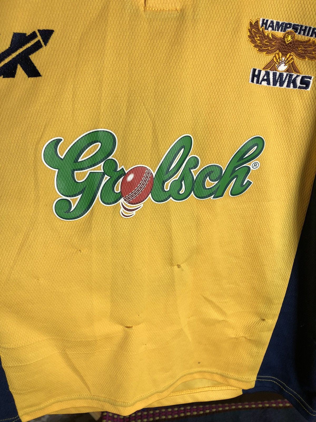 Canterbury of New Zealand × Vintage VERY RARE HAMPSHIRE HAWKS RUGBY JERSEY RETRO BLOKE Y2K 90s Size US L / EU 52-54 / 3 - 4 Thumbnail