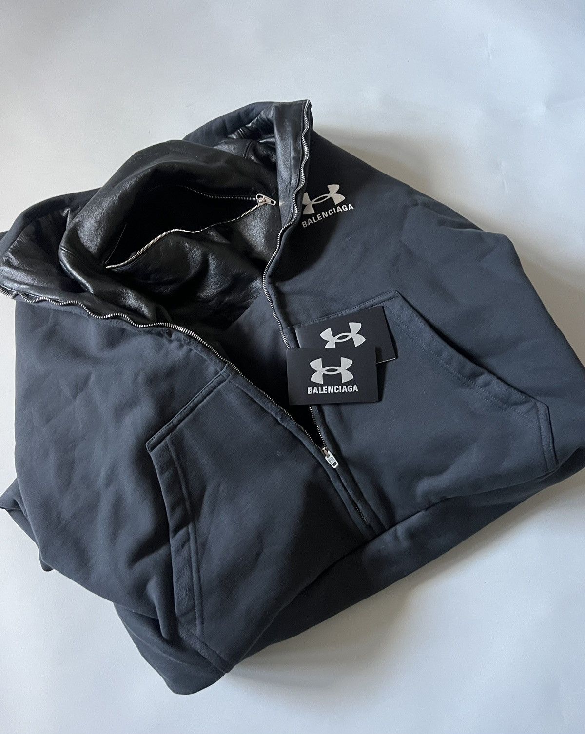 Balenciaga × Under Armour Balenciaga Under Armour Hoodie Bag Size ONE SIZE - 8 Thumbnail