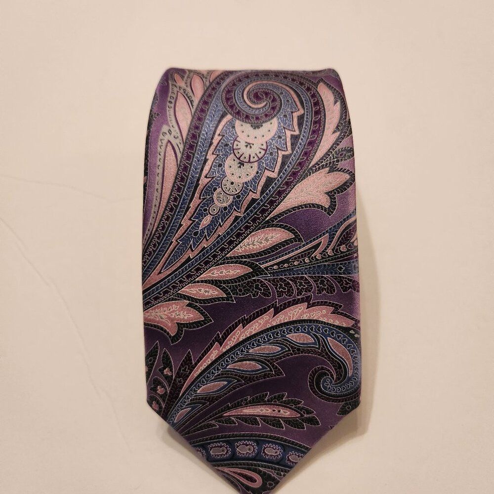 Ted Baker Ted Baker men's new 100%silk tie Size ONE SIZE - 1 Thumbnail
