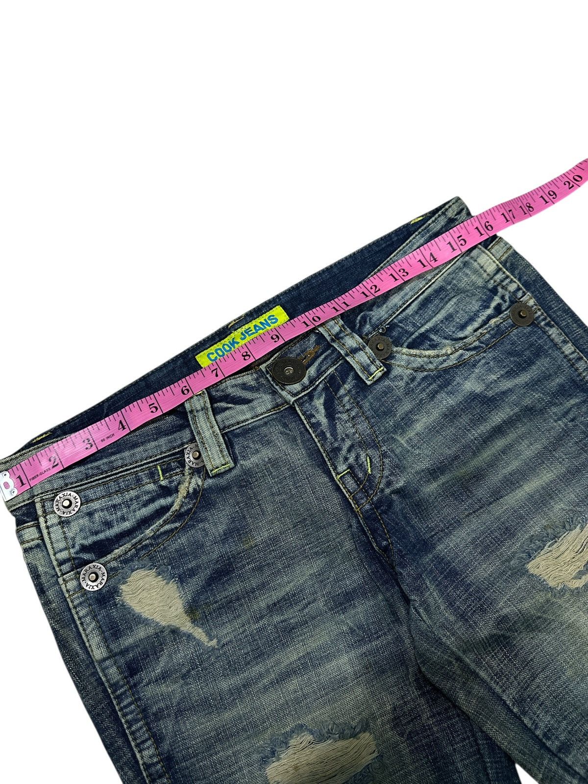 Kapital Distress Unbrand Bootcut Flare Denim . Size US 32 / EU 48 - 7 Thumbnail