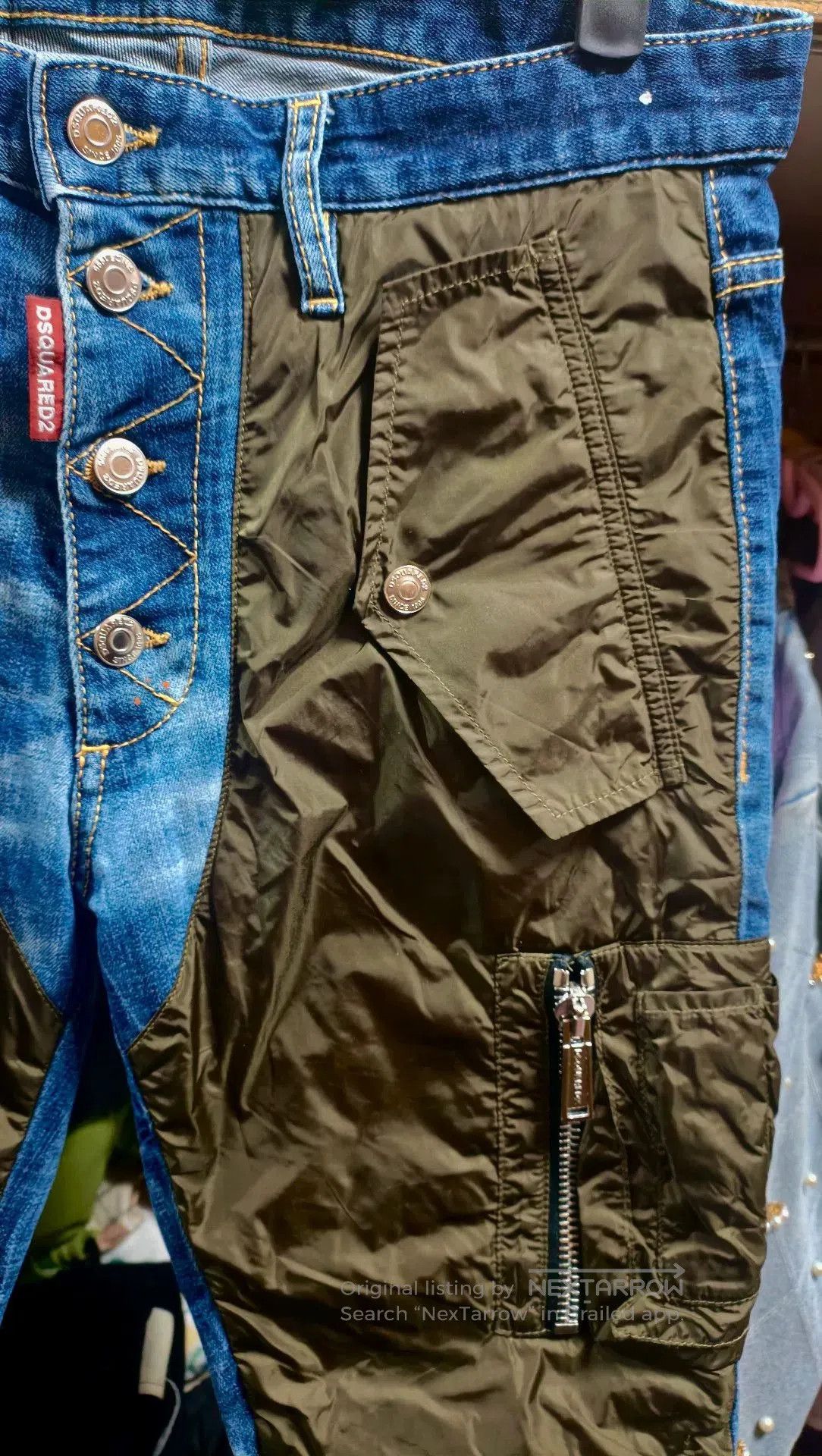 Dsquared2 Dsquared2 Sailor Cargo Jeans Nylon. Size US 28 / EU 44 - 5 Thumbnail