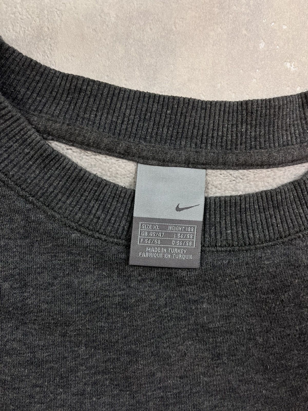 Nike 90’s NIKE RETRO BIG SPELLOUT LOGO BOXY SWOOSH Y2K CREWNECK Size US XL / EU 56 / 4 - 4 Thumbnail