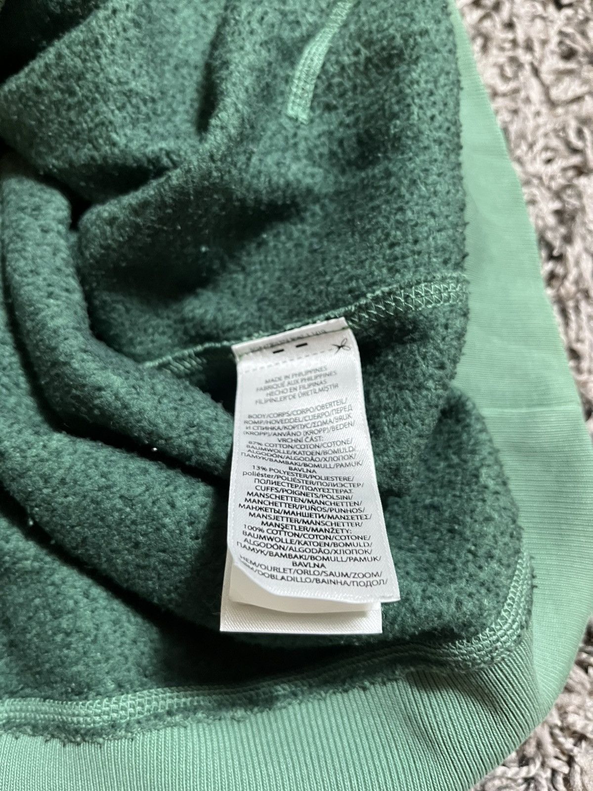 Polo Ralph Lauren RALPH LAUREN STATE FORESTRY DEPT. COTTON Y2K STYLE HOODIE Size US L / EU 52-54 / 3 - 6 Thumbnail
