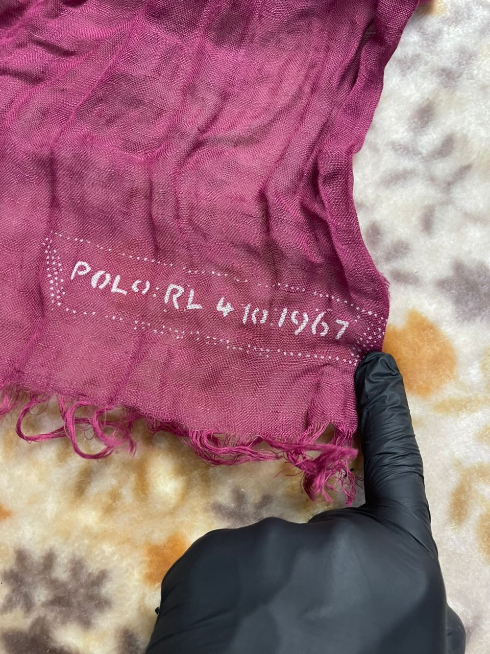 Polo Ralph Lauren Vintage Polo Ralph Lauren Scarf Size ONE SIZE - 2 Thumbnail