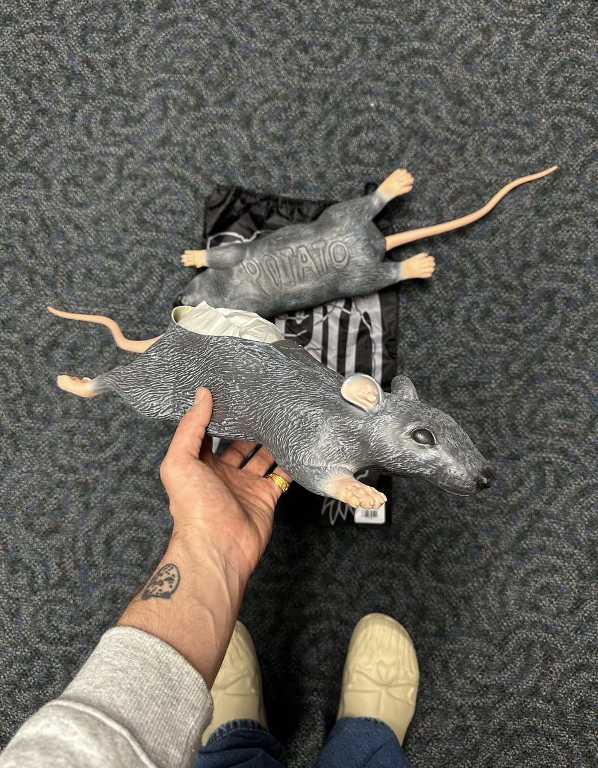 Imran Potato Imran Potato “Rat Slippers” | Grailed