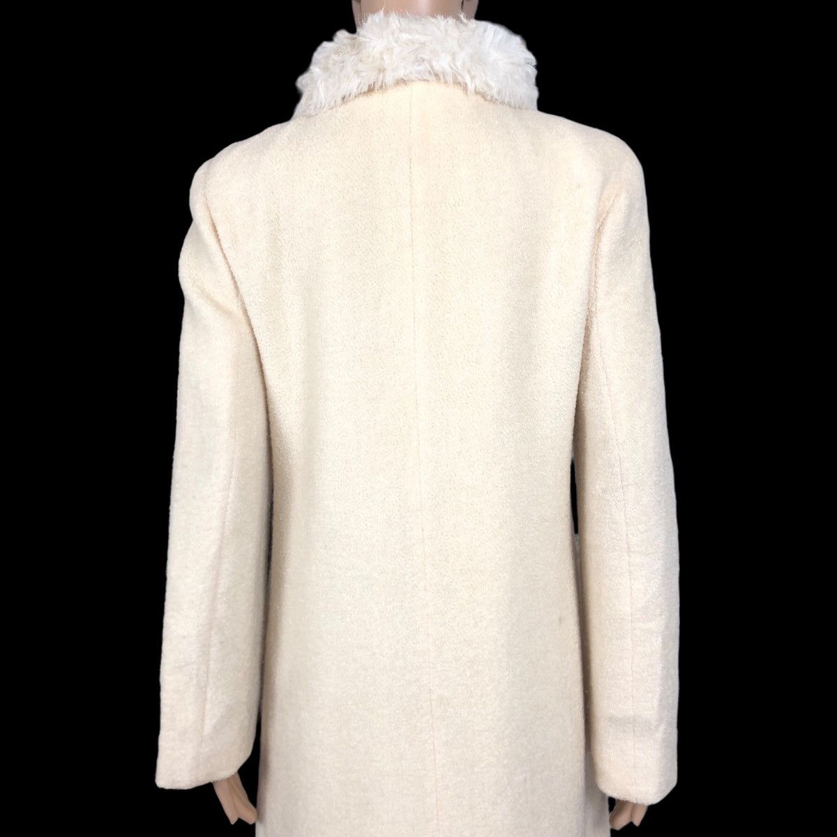 Designer × agnes b. Vintage Agnes B Paris Laine Wool Overcoat Size S / US 4 / IT 40 - 23 Thumbnail