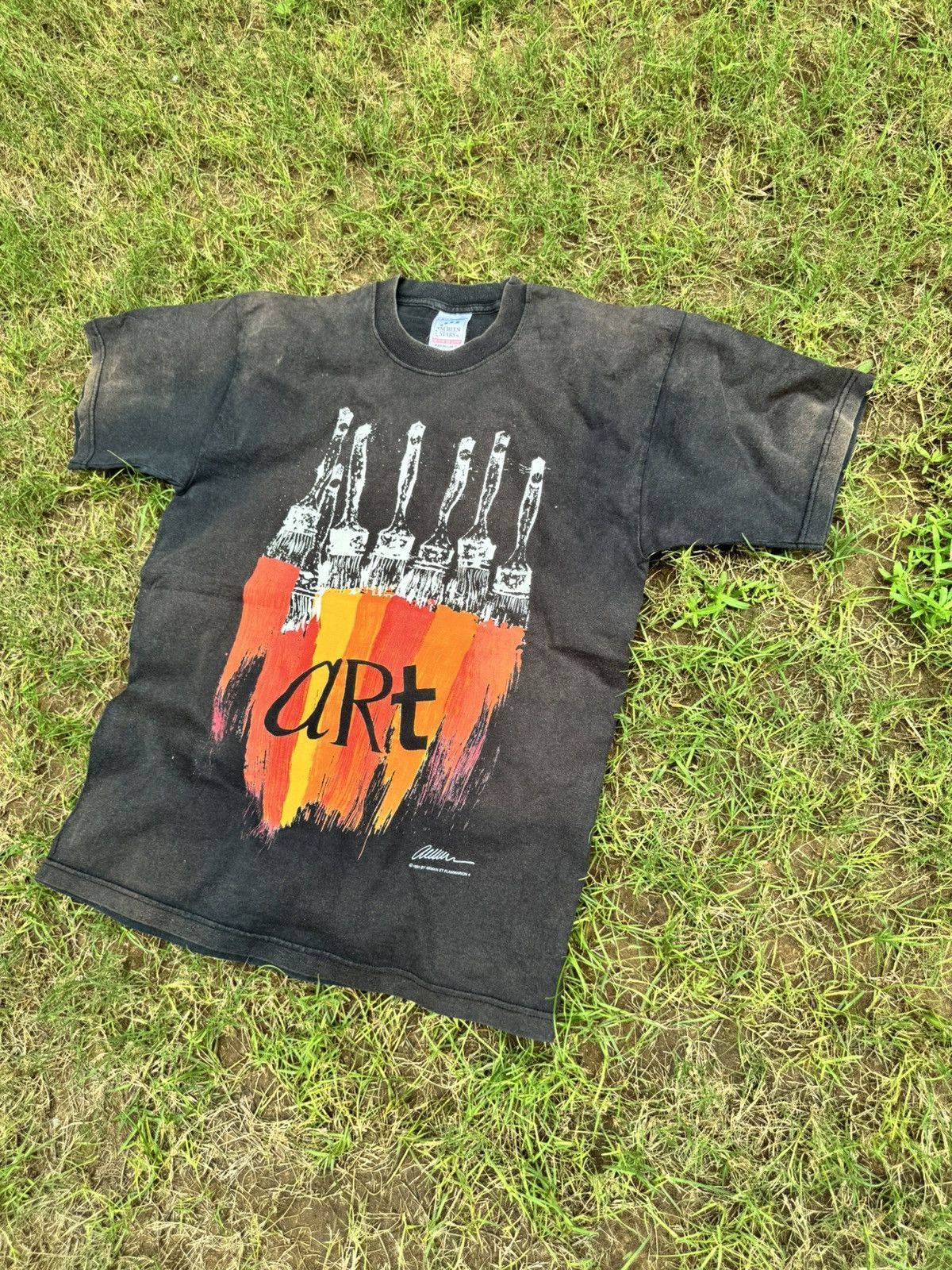 Vintage Vintage art 1994 by arman et flammarion 4 t-shirt Size US L / EU 52-54 / 3 - 2 Thumbnail
