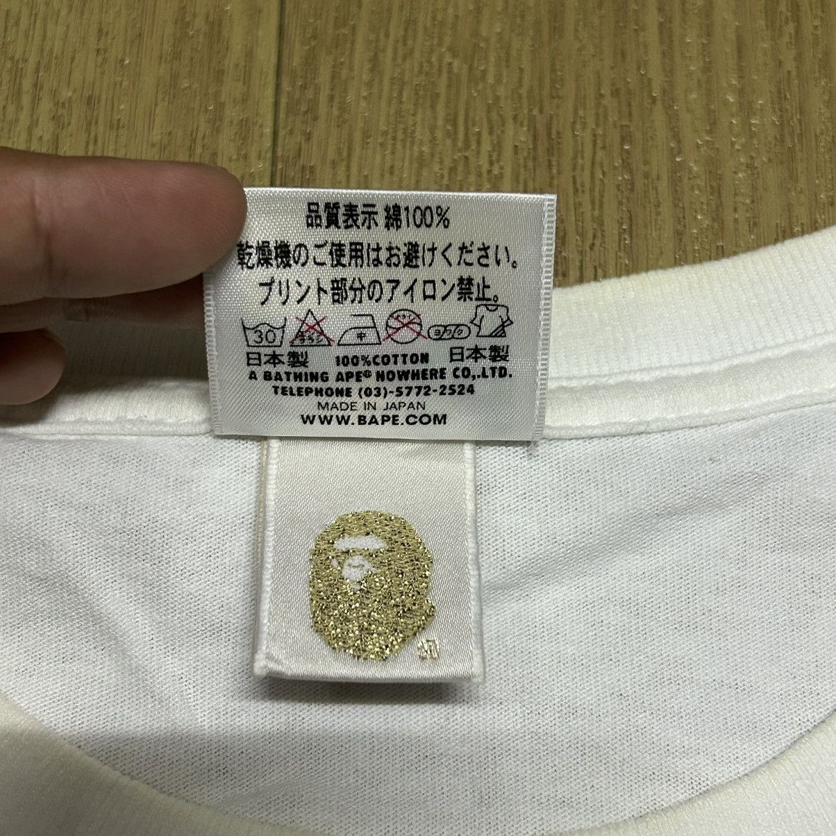 Bape × Stussy Bape x Stussy Long Sleeve Tee Size US M / EU 48-50 / 2 - 5 Thumbnail