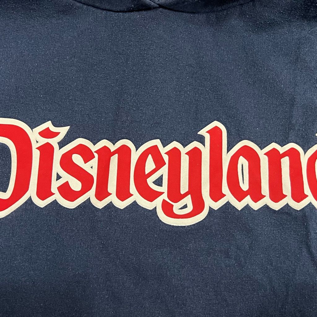 Disney Vintage 90s disneyland gothic font hoodie Size US M / EU 48-50 / 2 - 4 Thumbnail