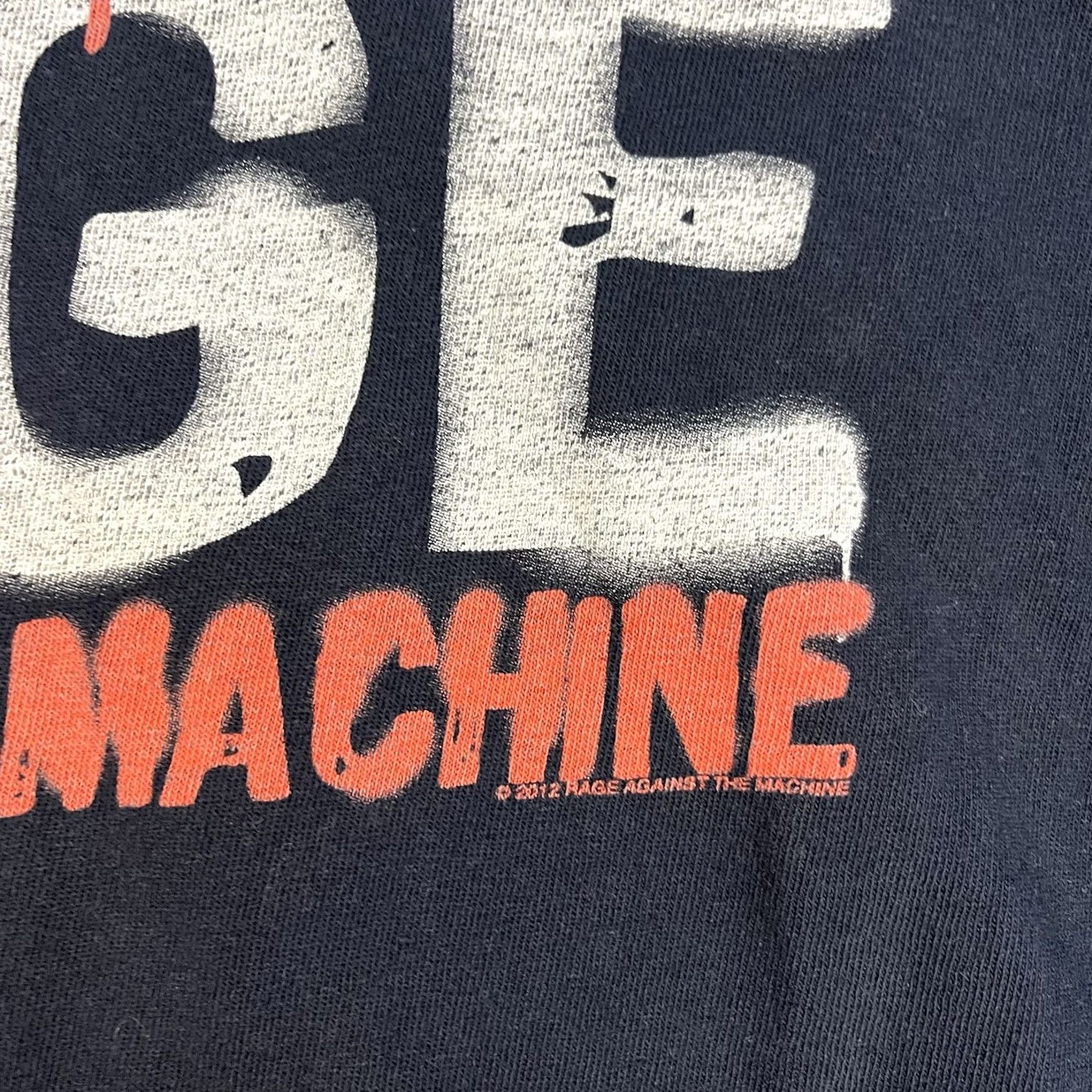 Orage Rage Against the Machine Vintage Band Shirt Black 2010-2019 Size XL Art Stars Size US XL / EU 56 / 4 - 3 Thumbnail