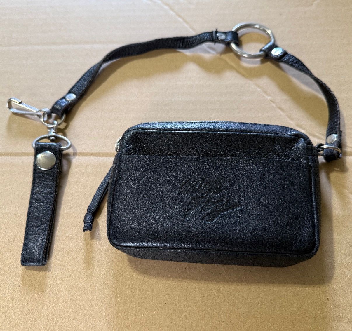 Japanese Brand Milkboy vintage leather wallet with wallet chain Size ONE SIZE - 1 Thumbnail