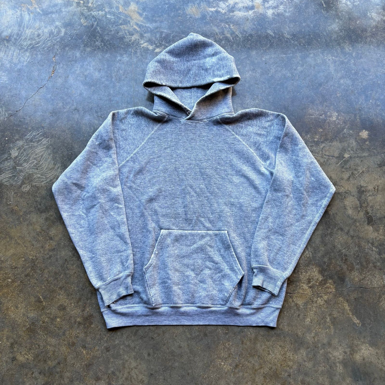 Vintage Vintage 60s Hooded Sweatshirt Size US L / EU 52-54 / 3 - 1 Thumbnail