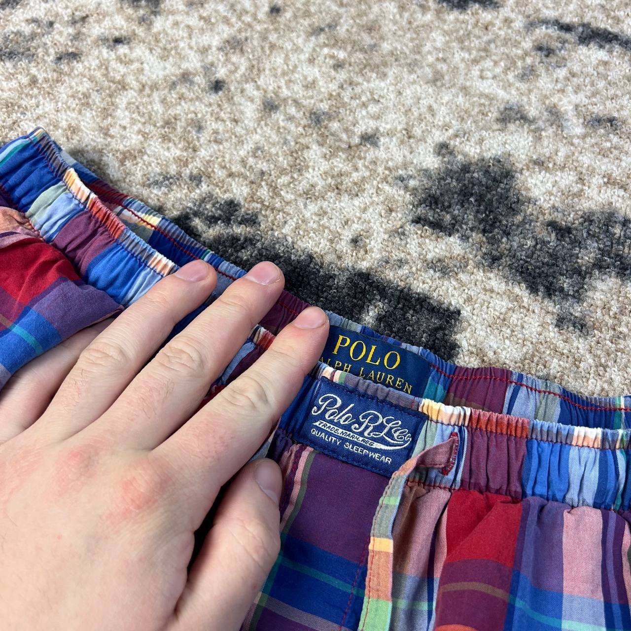 Polo Ralph Lauren Polo Ralph Lauren Luxury Mini Logo Checkered Shorts Size US 34 / EU 50 - 6 Thumbnail