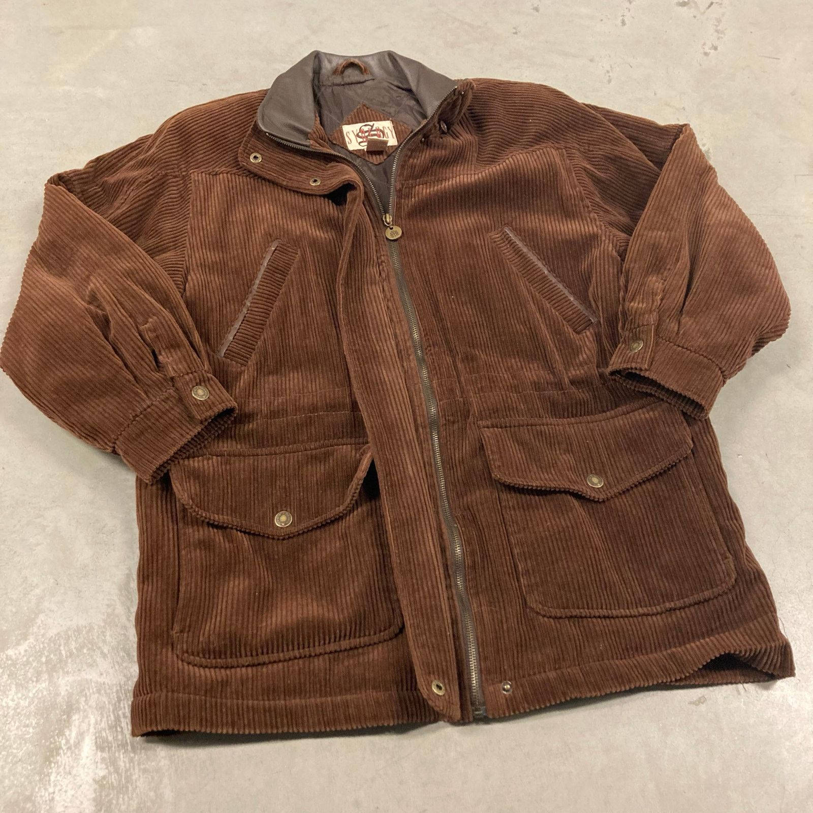 Vintage y2k synergy corduroy chore jacket Size US M / EU 48-50 / 2 - 1 Thumbnail