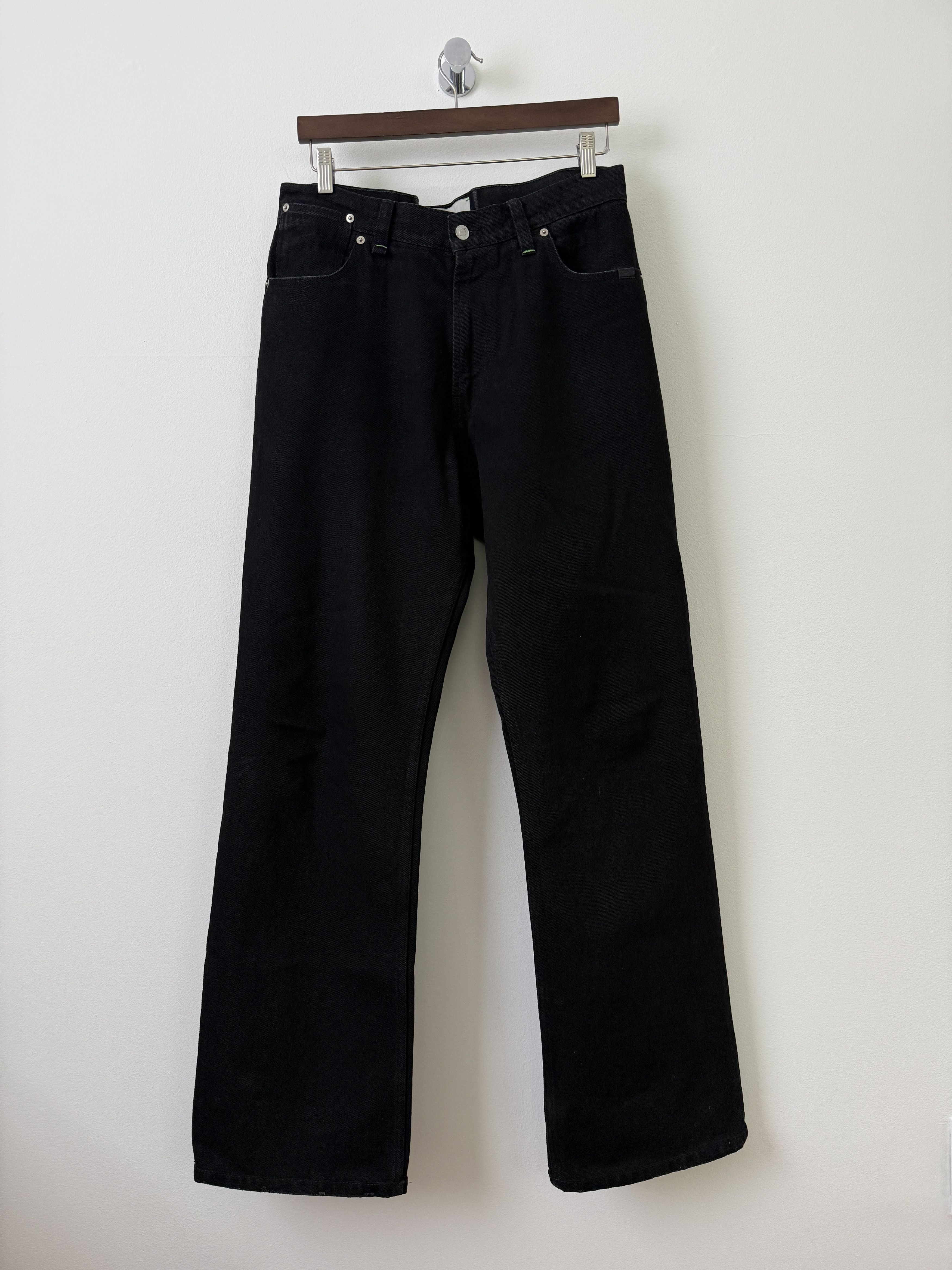 O. Files Dad Denim Jeans Vintage Black