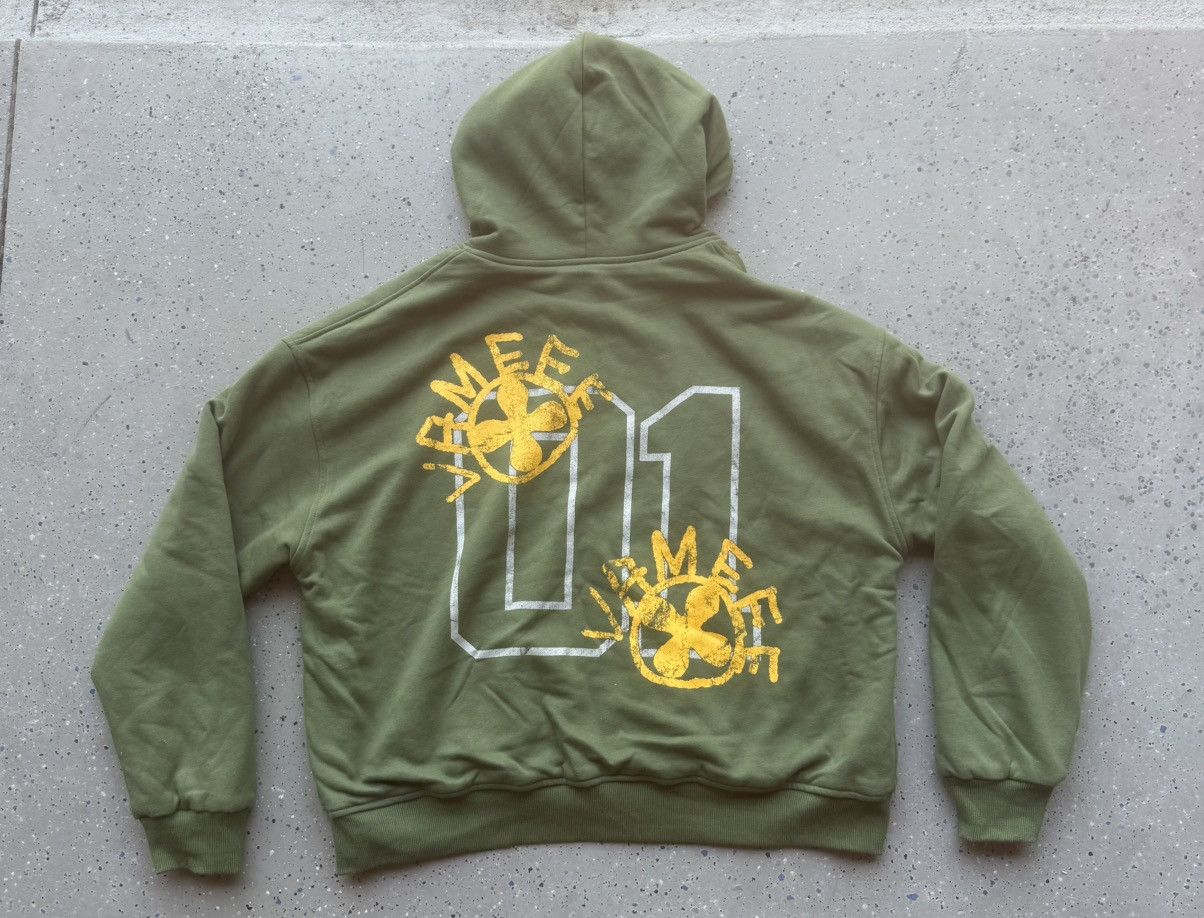 Plus One Clothing Vxmeee X Plus One Green Reversible Hoodie Size US L / EU 52-54 / 3 - 6 Thumbnail
