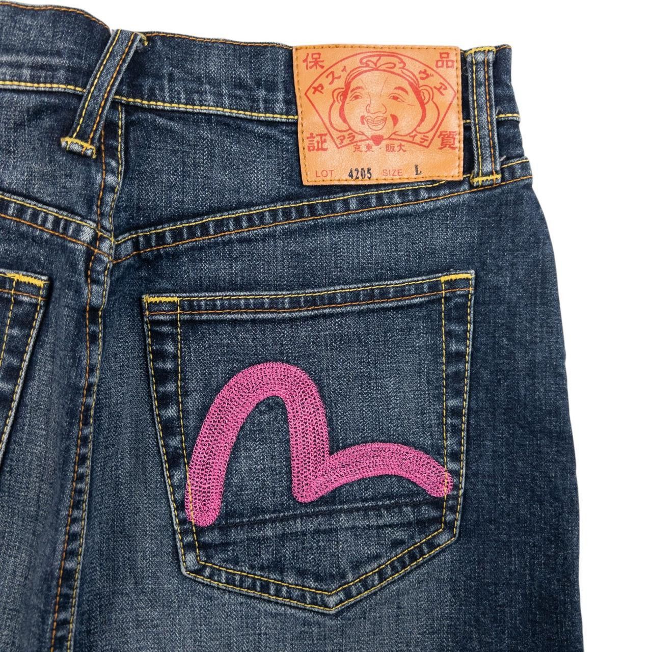 Evisu Evisu Double Gull Japanese Denim Mini Skirt Women's Size L Size 30" / US 8 / IT 44 - 4 Thumbnail