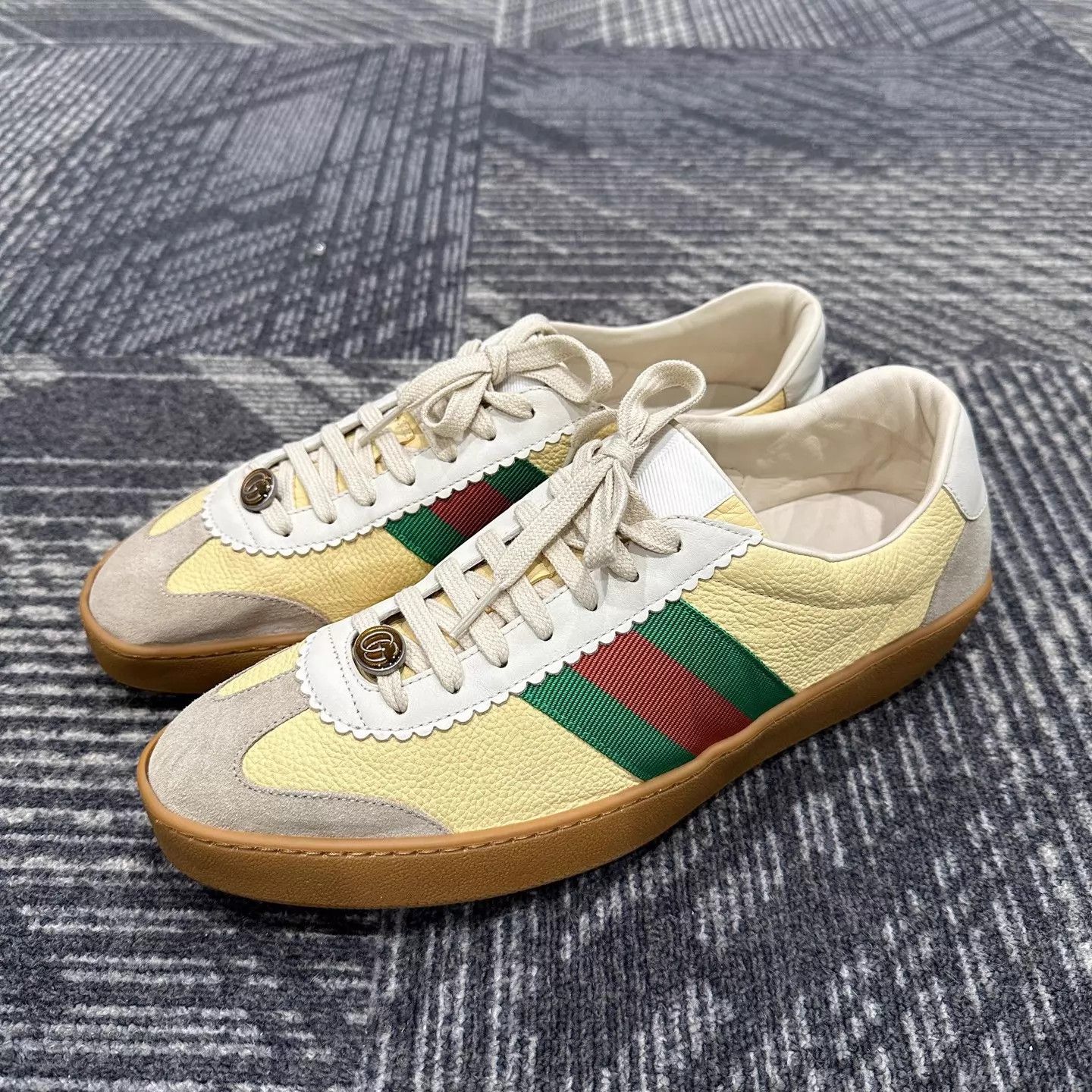 Gucci Gucci G74 Web Bee Trainer 43 New Unused Size US 10 / EU 43 - 1 Thumbnail