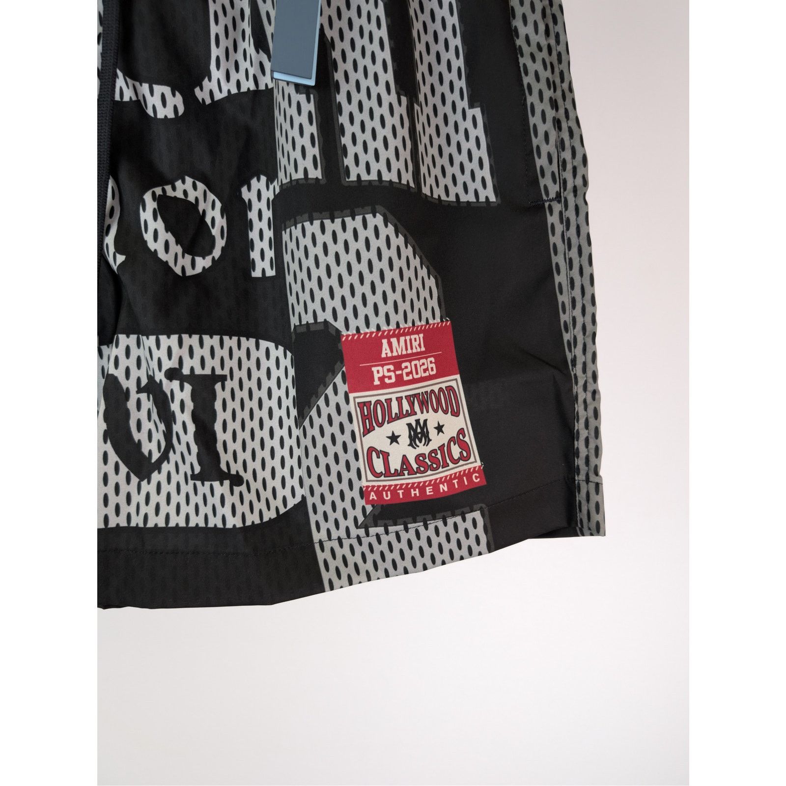 Amiri o1rshd1 Spliced Swim Trunk Shorts in Black Size US 36 / EU 52 - 7 Thumbnail