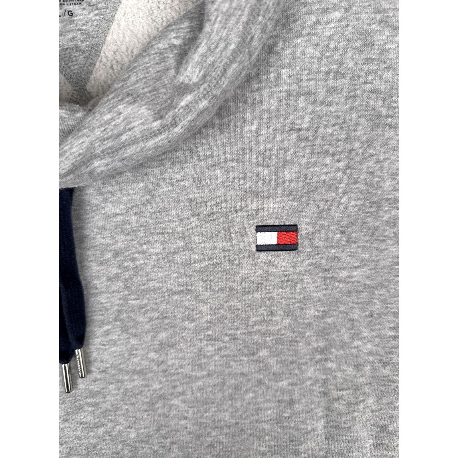 Tommy Hilfiger Tommy Hilfiger Sport Sweater Womens L Gray Cowl Neck Jersey Pullover Top Size L / US 10 / IT 46 - 6 Thumbnail