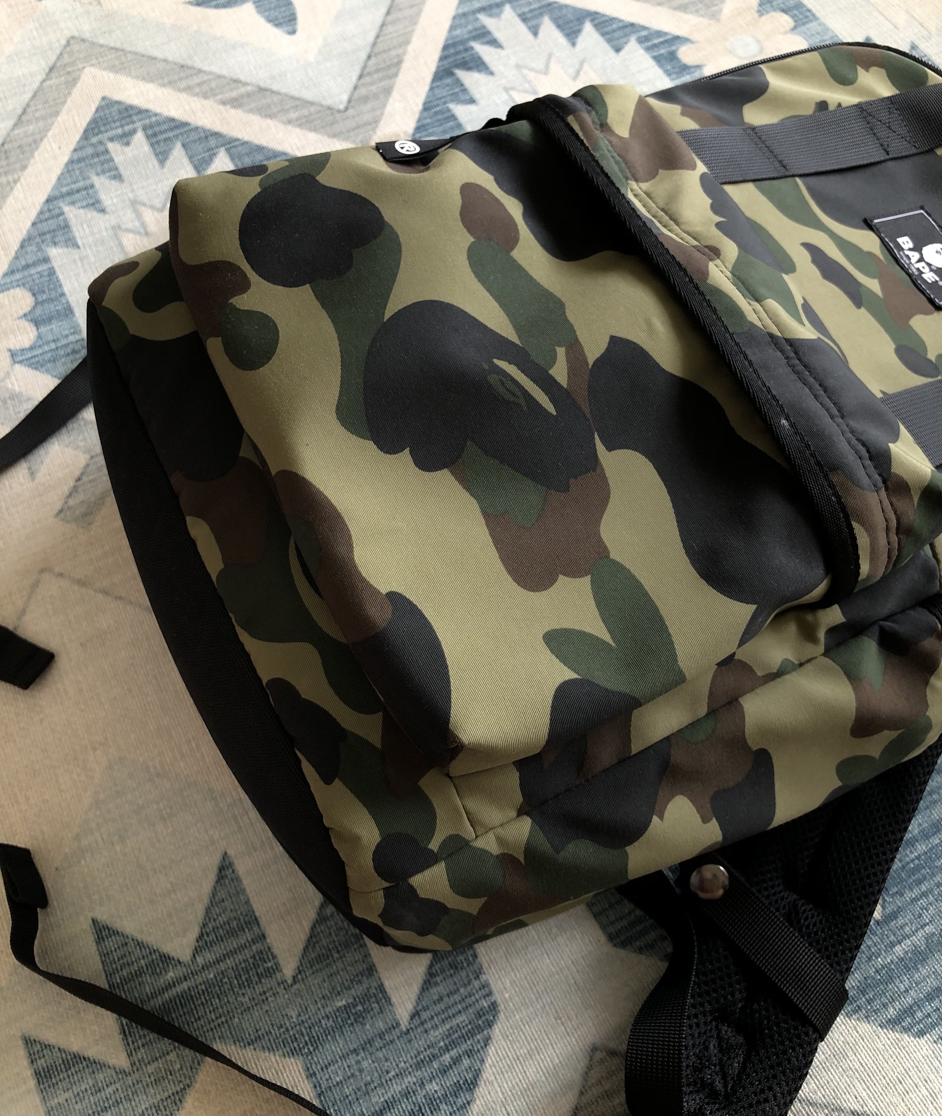 Bape 1ST CAMO BACKPACK Size ONE SIZE - 9 Thumbnail