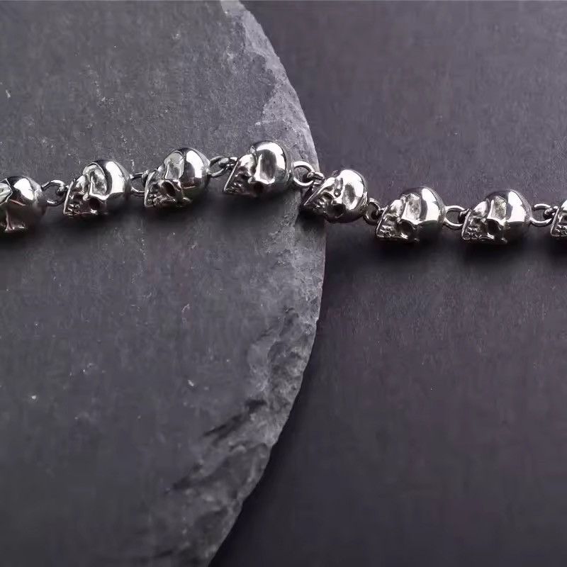 Jewelry Skull chain bracelet Size ONE SIZE - 3 Thumbnail