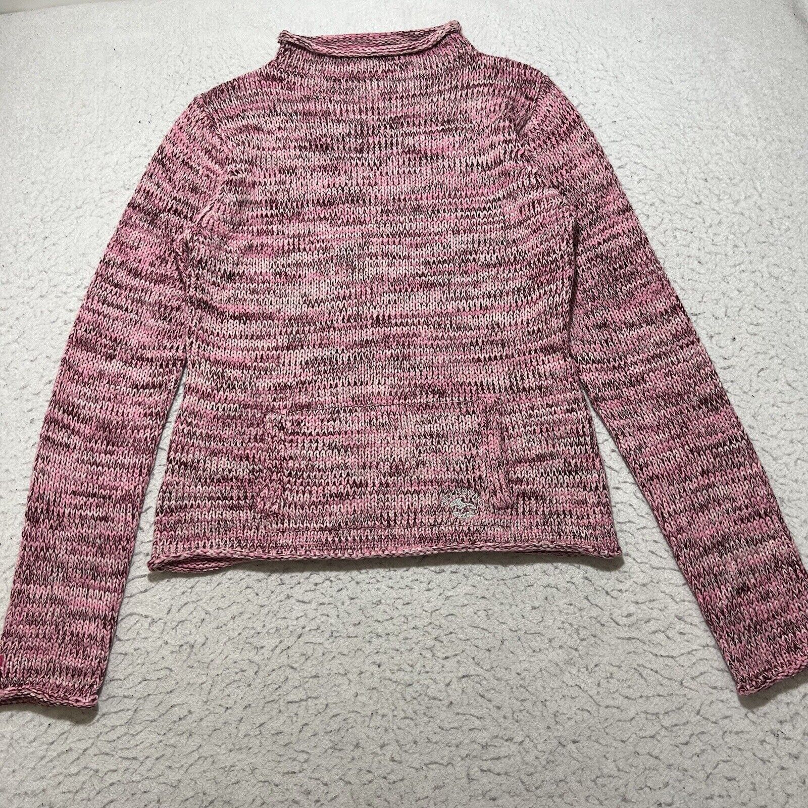 Billabong Vintage Billabong Wool Blend Mock Neck Pink Sweater Y2K Size XL / US 12-14 / IT 48-50 - 1 Thumbnail