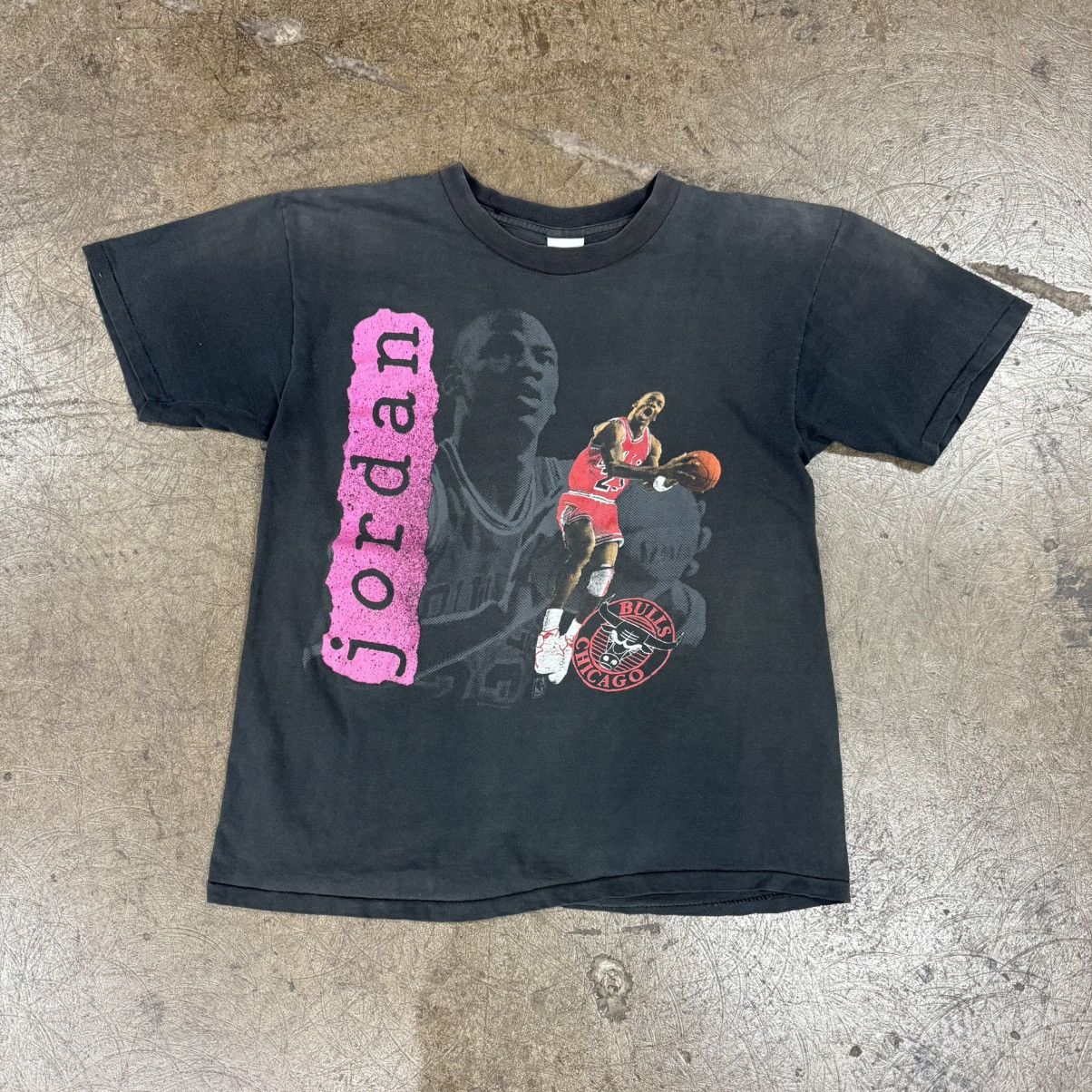 Vintage Vintage 90s Michael Jordan Chicago Bulls Salem Tag Size US L / EU 52-54 / 3 - 1 Thumbnail