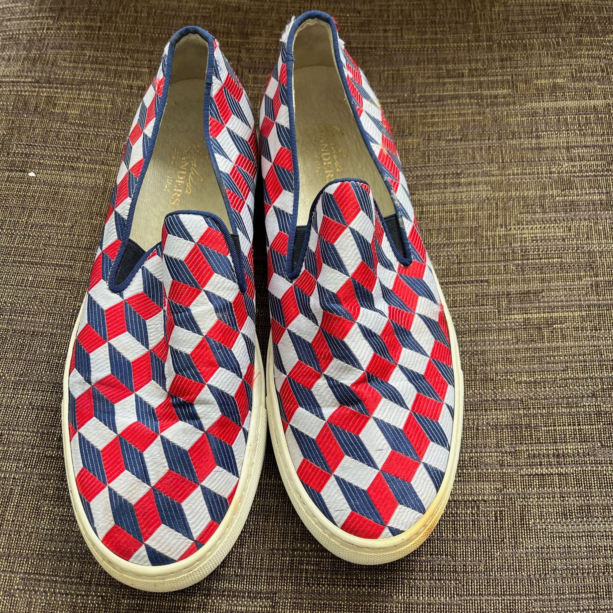 JOSHUA SANDERS Men's Joshua Sanders Geometric Slip On Size 43 (10) Size US 10 / EU 43 - 1 Thumbnail