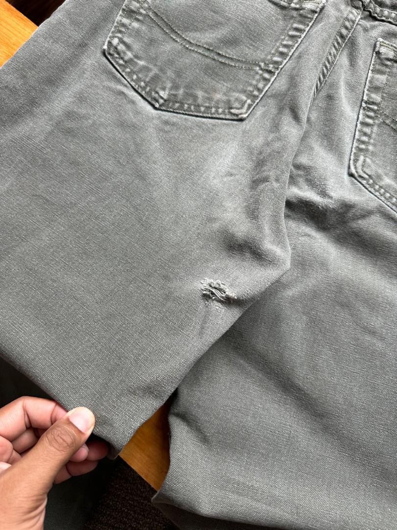 Carhartt CARHARTT OLIVE GREEN JEANS Size US 34 / EU 50 - 5 Thumbnail