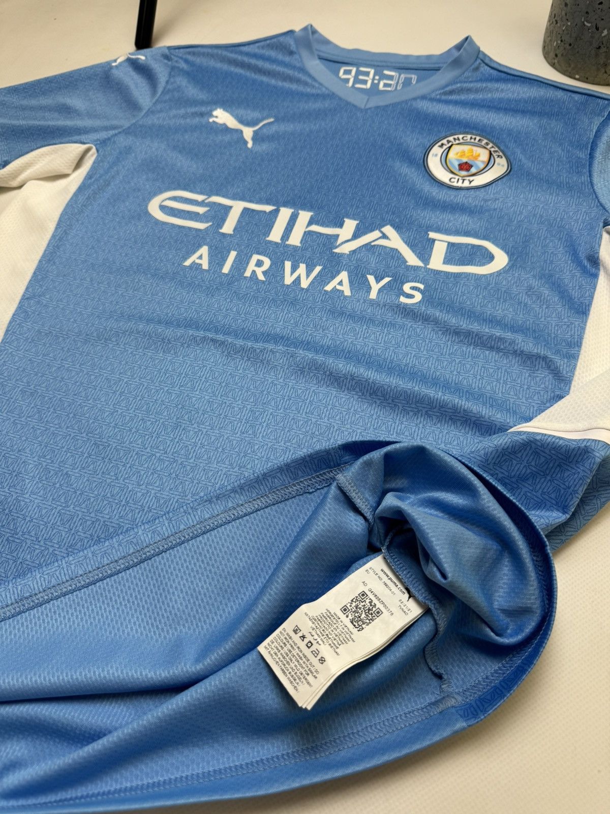 Puma Rare Manchester City puma soccer jersey drill y2k Size US S / EU 44-46 / 1 - 9 Thumbnail