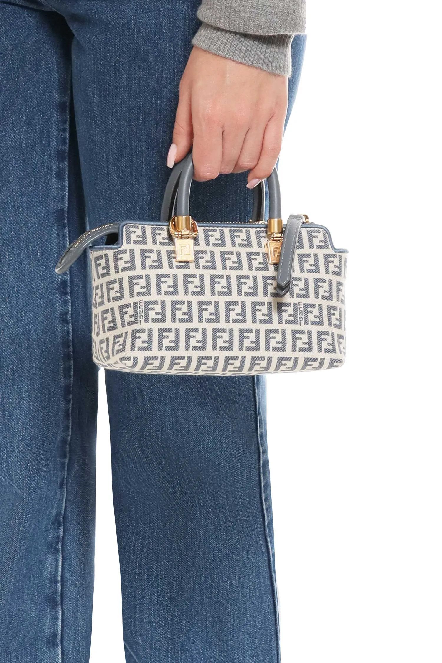 Fendi o1s1wg111225 Size: OS/By The Way Mini in Blue/White Size ONE SIZE - 3 Thumbnail