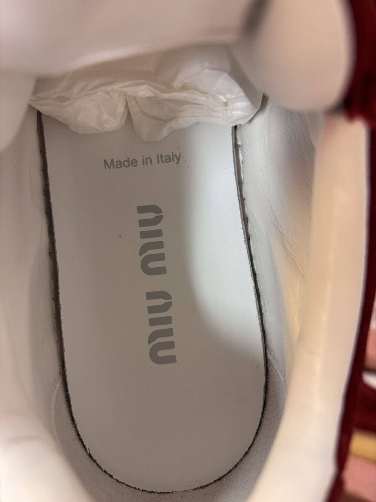 Miu Miu Miu miu bleached sneakers Size US 8.5 / IT 38.5 - 10 Thumbnail