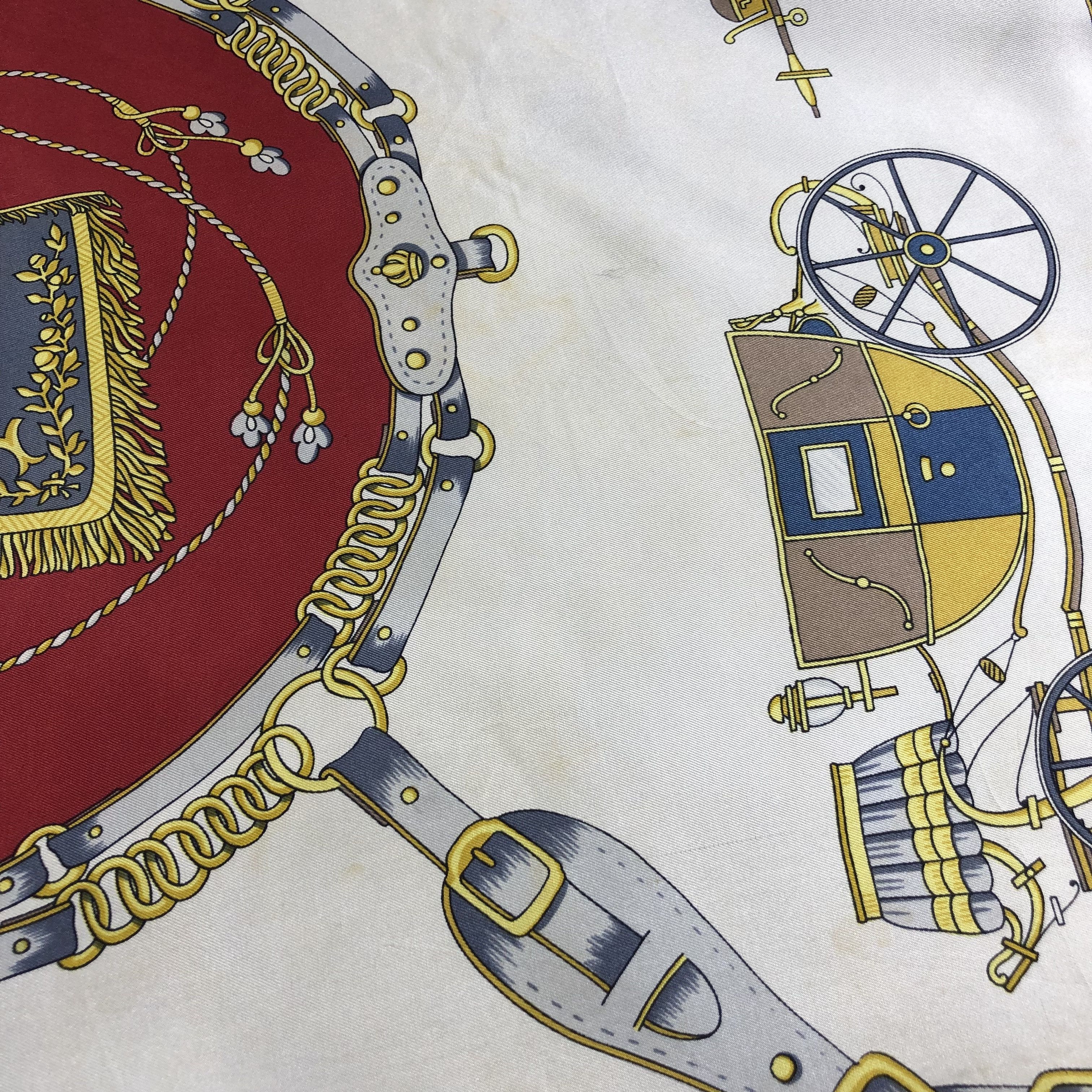 Vintage Manolo Borromeo Luxury Hand Rolled Silk Scarf M433 Size ONE SIZE - 7 Thumbnail