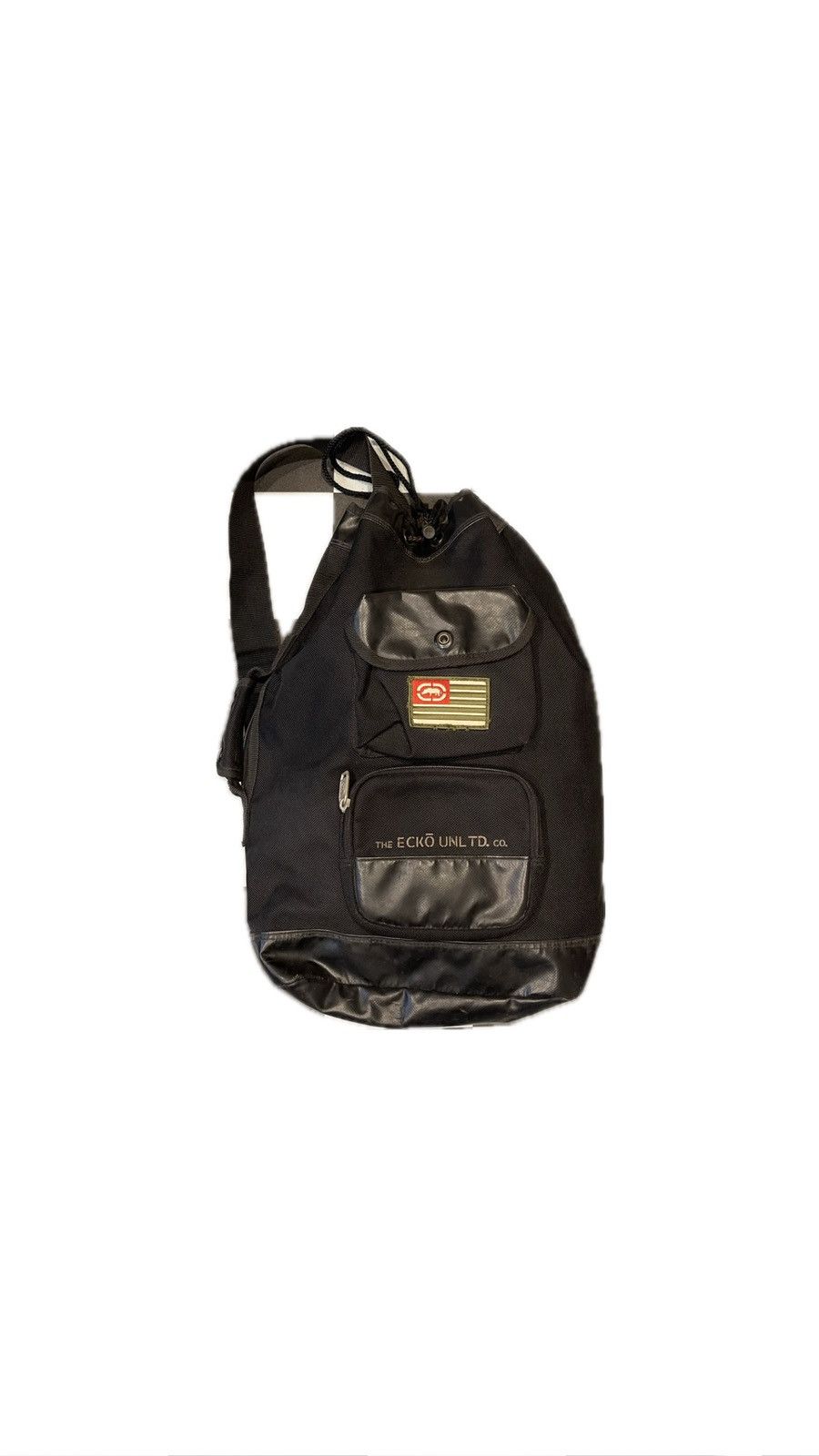 Y2K Ecko Unlimited Sandbag crossbody bag