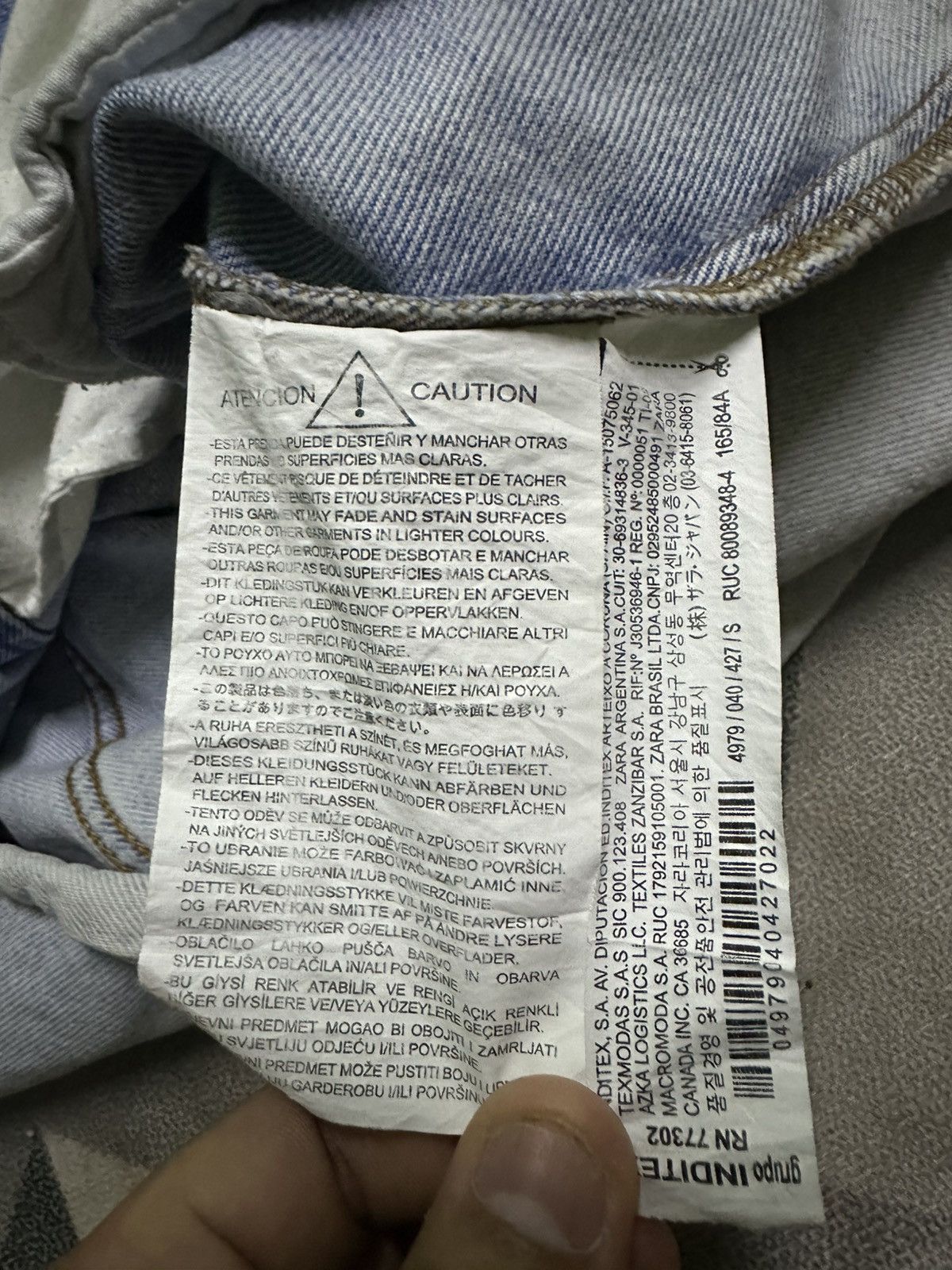 Zara Zara oversized denim jacket Size S / US 4 / IT 40 - 8 Thumbnail