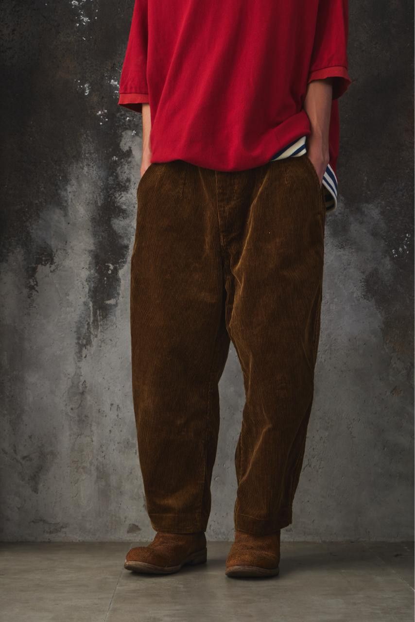 Porter Classic Porter Classic - Corduroy Classic Pants - Golden Brown Size US 33 - 1 Thumbnail