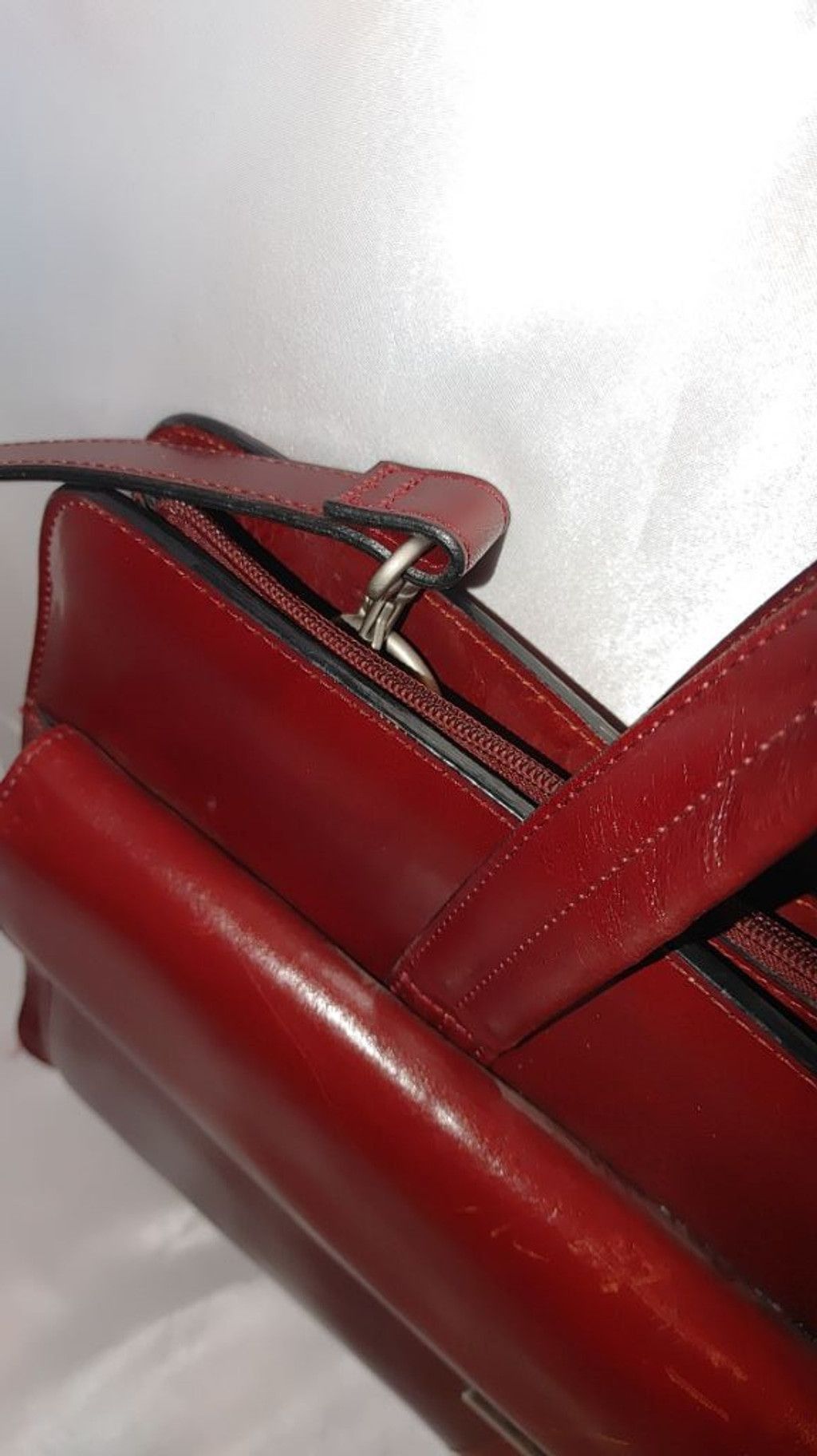 Vera Pelle Vera Pelle Leather Laptop Attache Case Size ONE SIZE - 3 Thumbnail